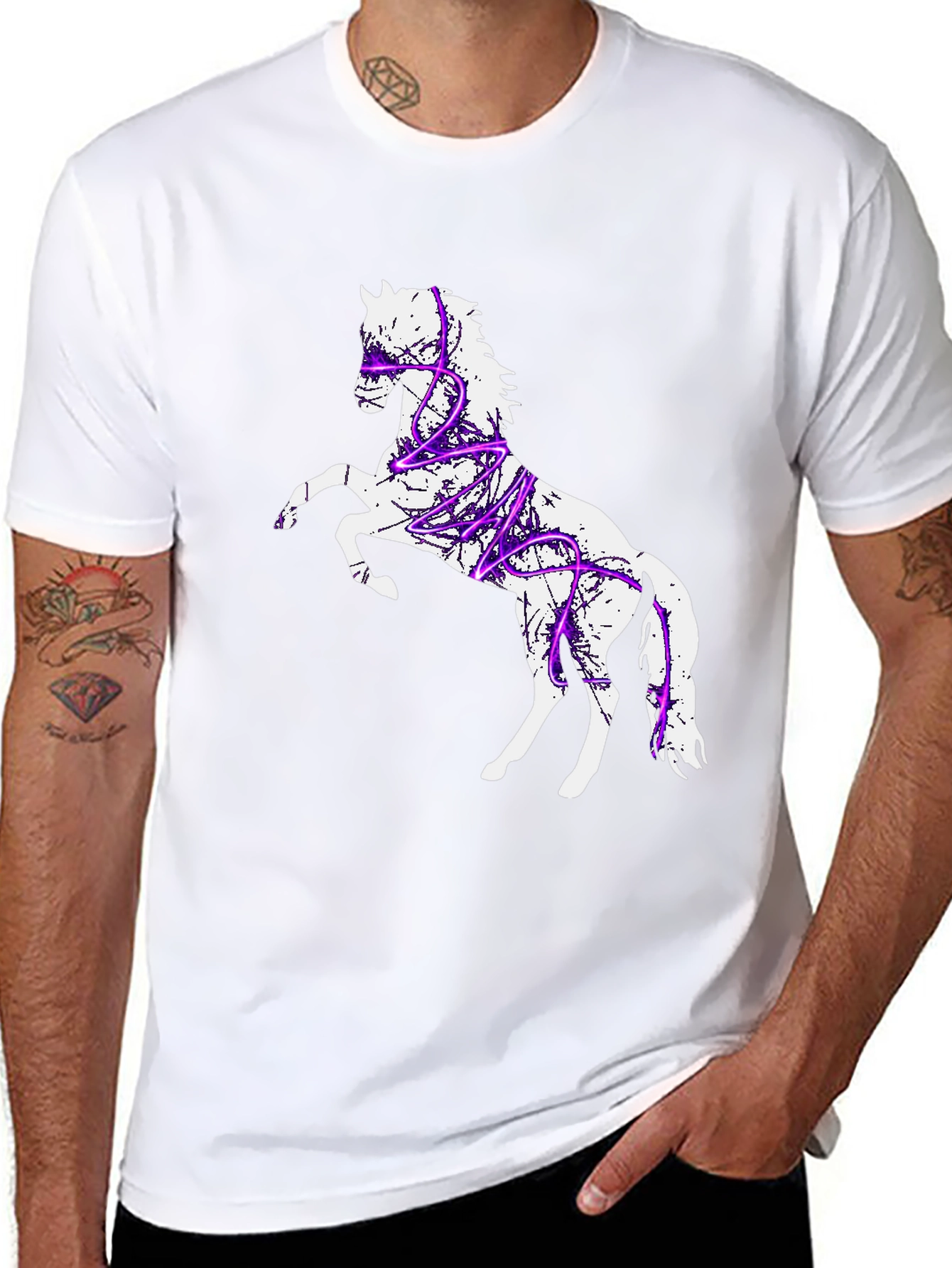 Horse Silhouette Graphic Tee