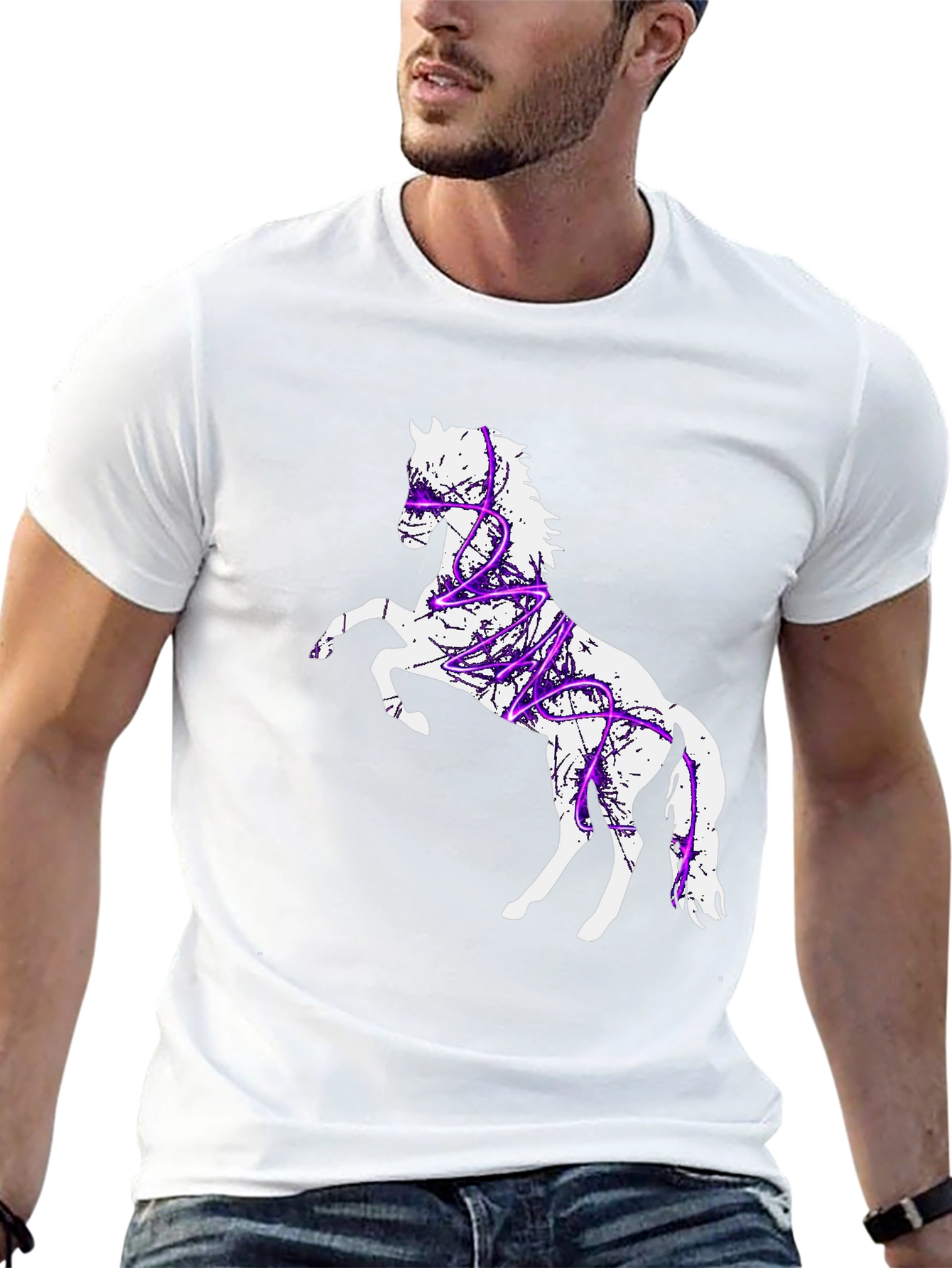 Horse Silhouette Graphic Tee