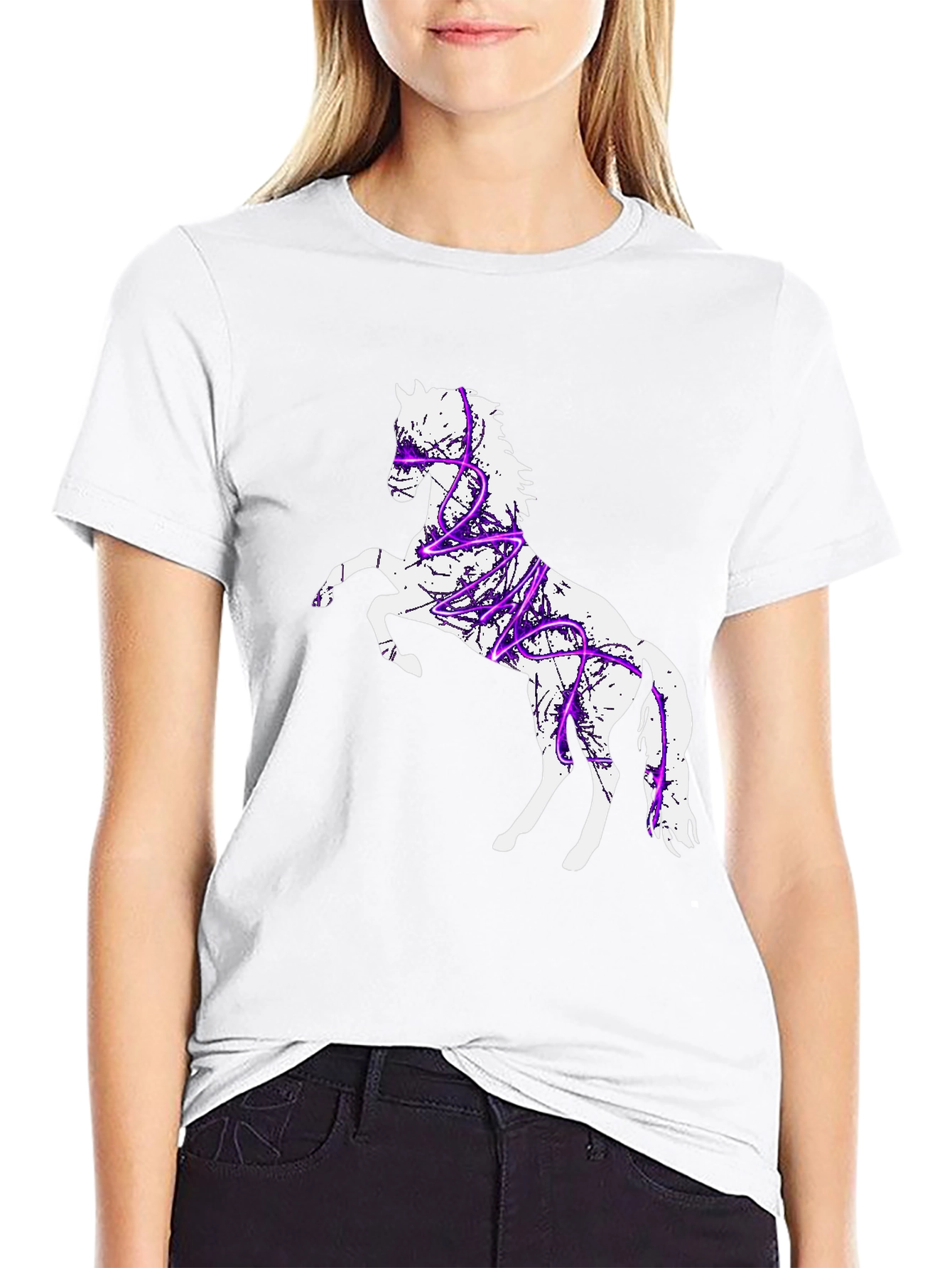 Horse Silhouette Graphic Tee