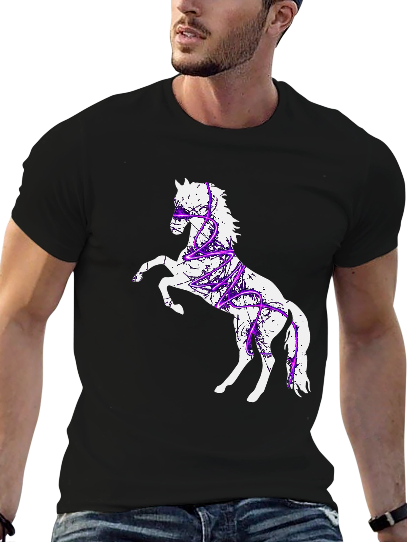 Horse Silhouette Graphic Tee