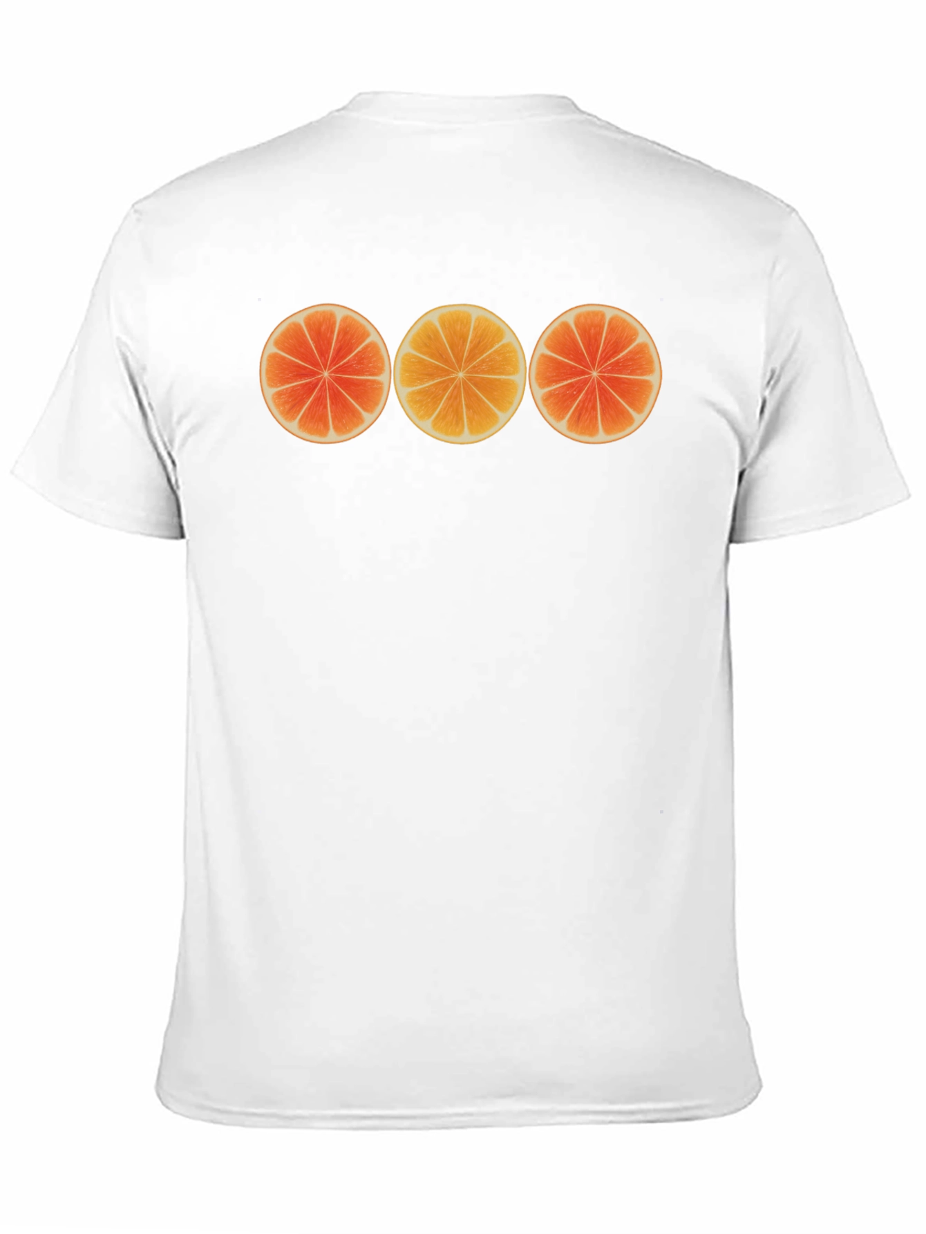 Citrus Slice Graphic T-Shirt - Unique Fruit Design