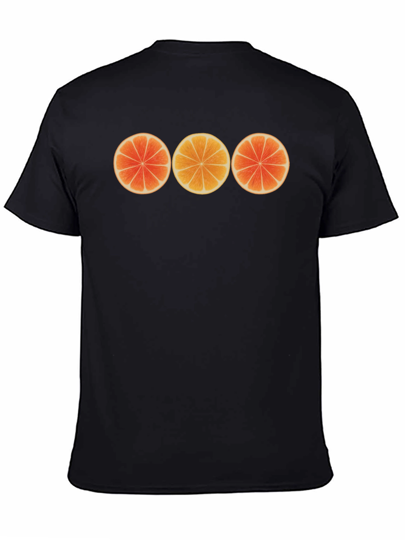 Citrus Slice Graphic T-Shirt - Unique Fruit Design