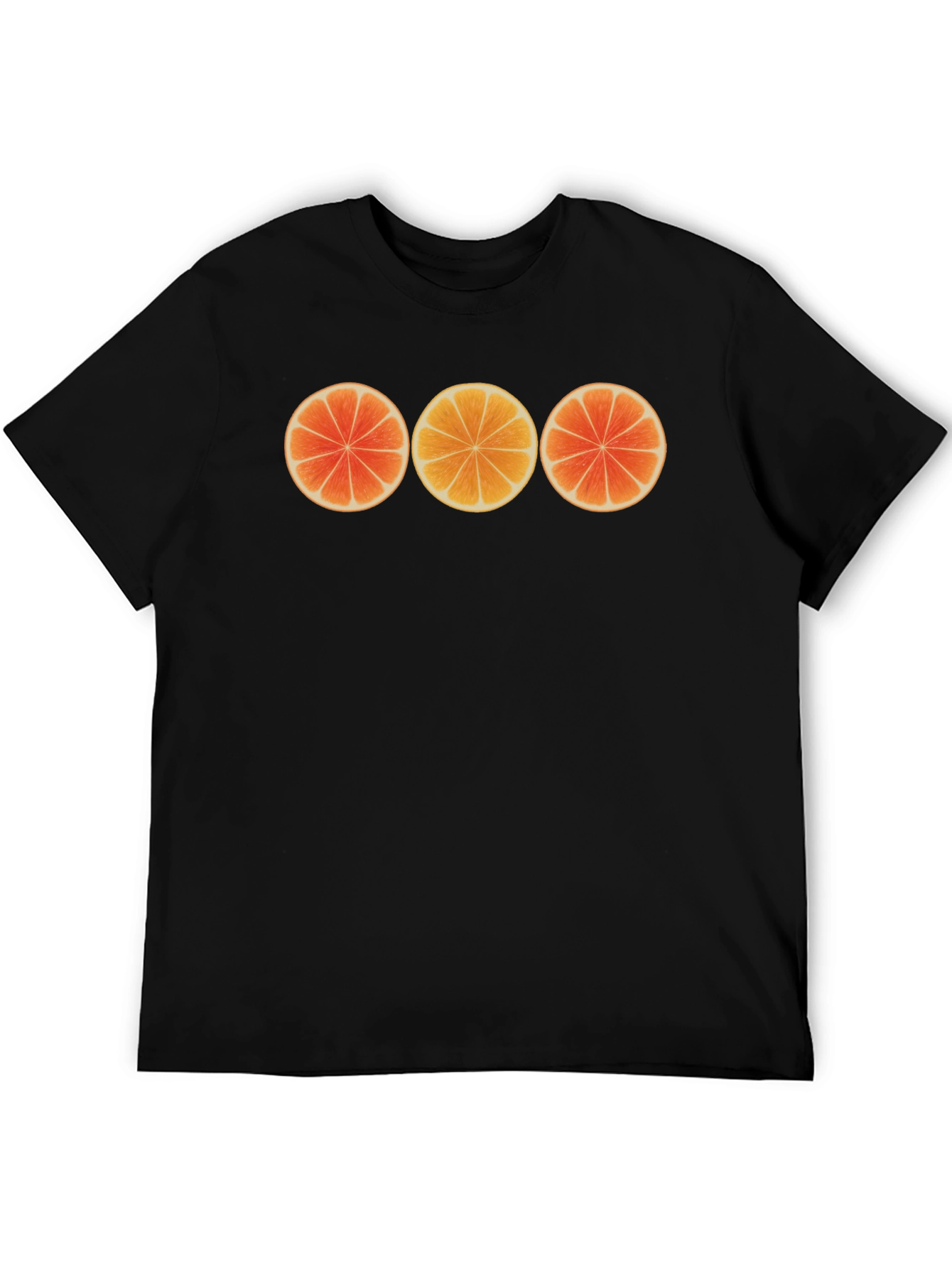 Citrus Slice Graphic T-Shirt - Unique Fruit Design
