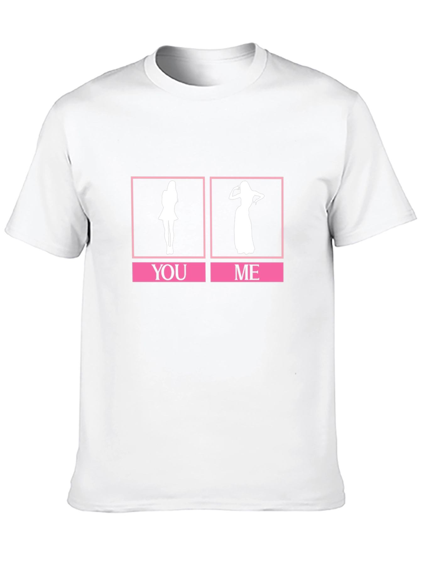 Humorous You vs. Me Graphic Tee
