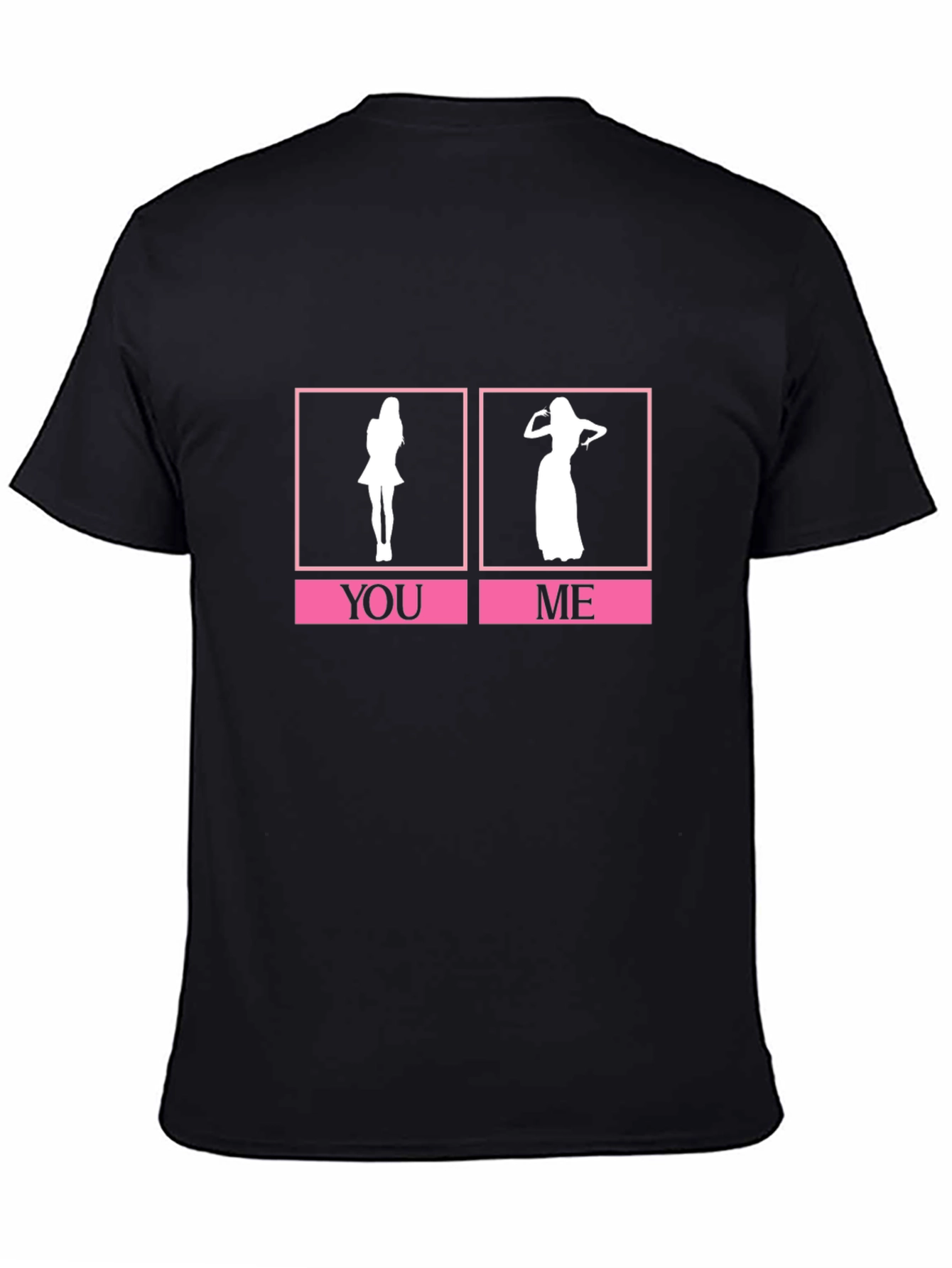 Humorous You vs. Me Graphic Tee