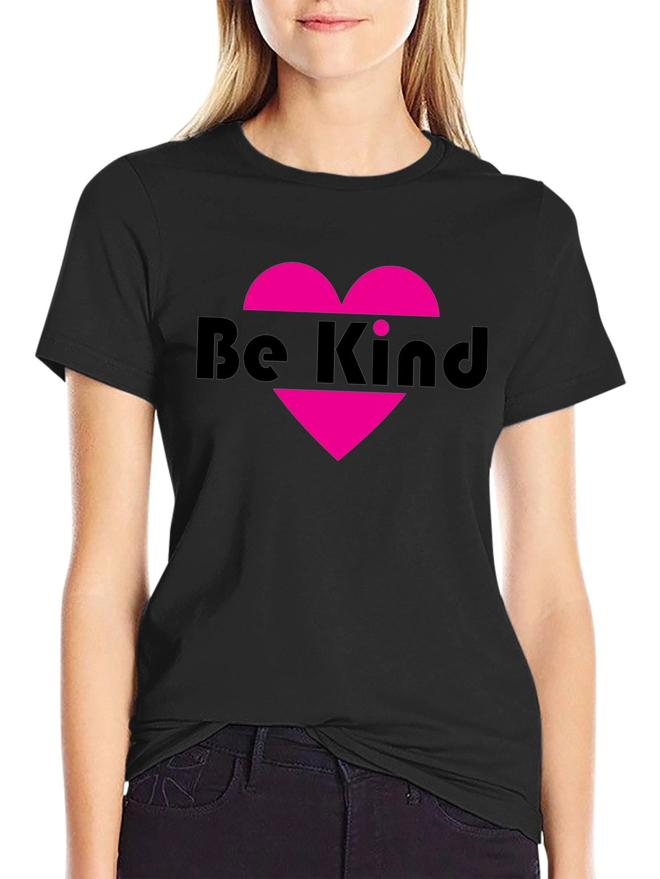 Be Kind Heart Graphic T-Shirt