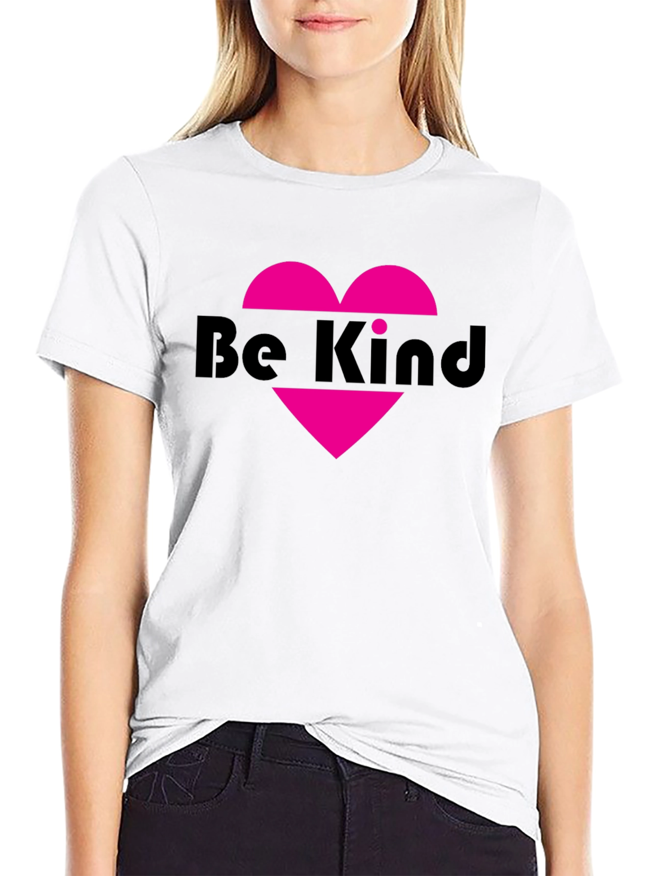 Be Kind Heart Graphic T-Shirt