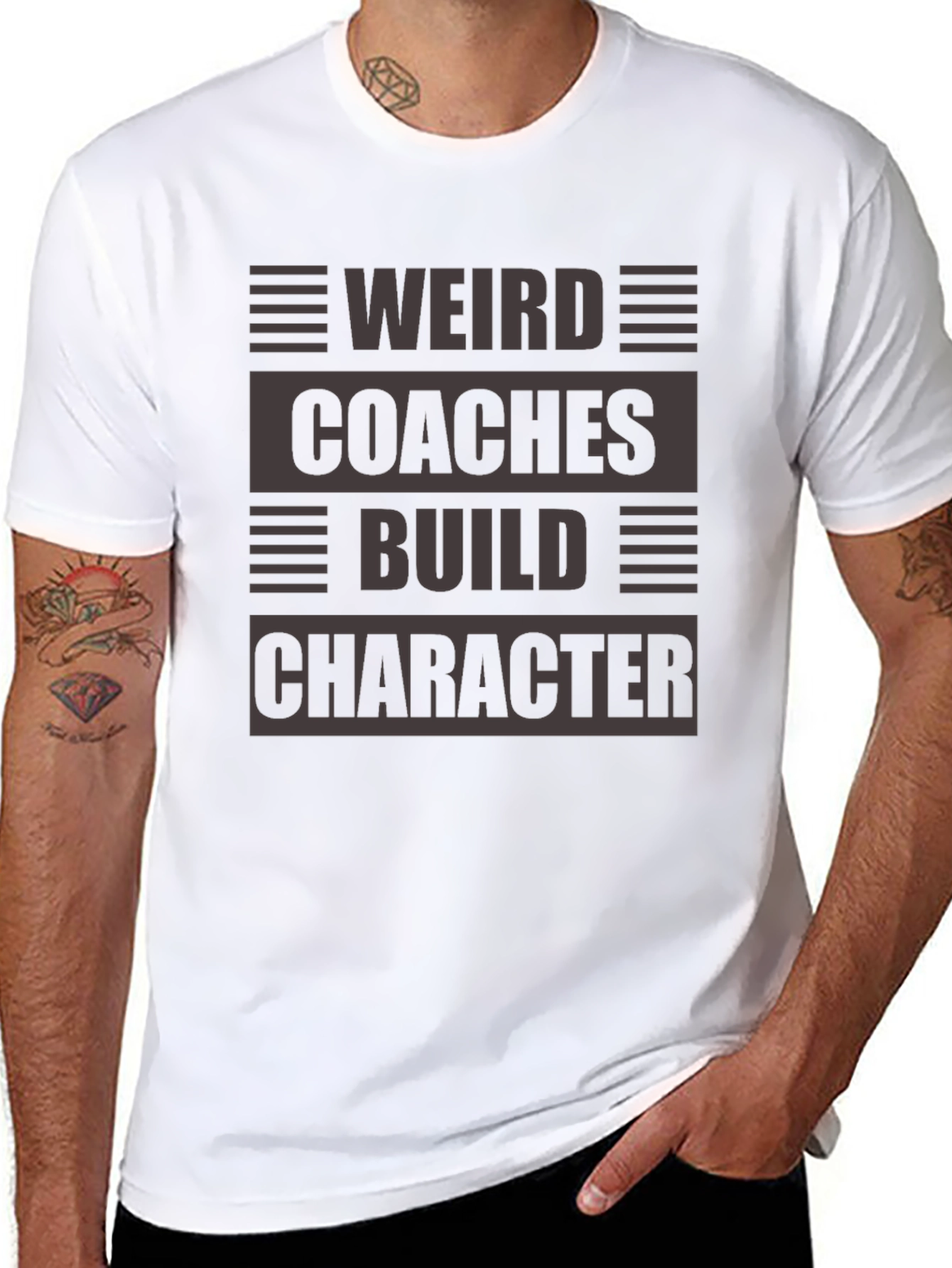 Weird Coaches Build Character T-Shirt