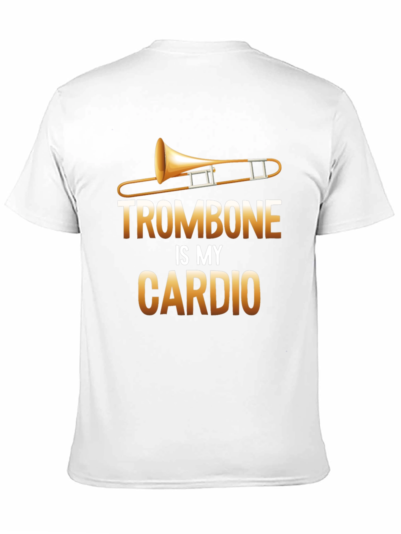 Trombone is My Cardio Black T-Shirt