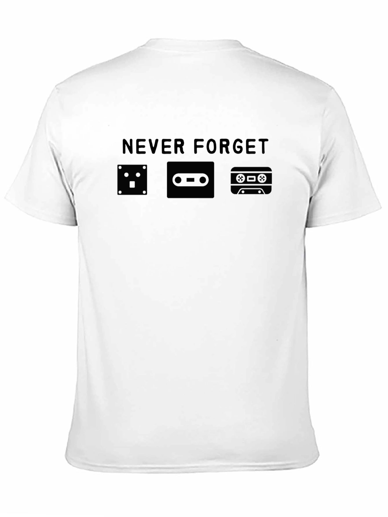 Never Forget: Retro Tech Graphic Tee