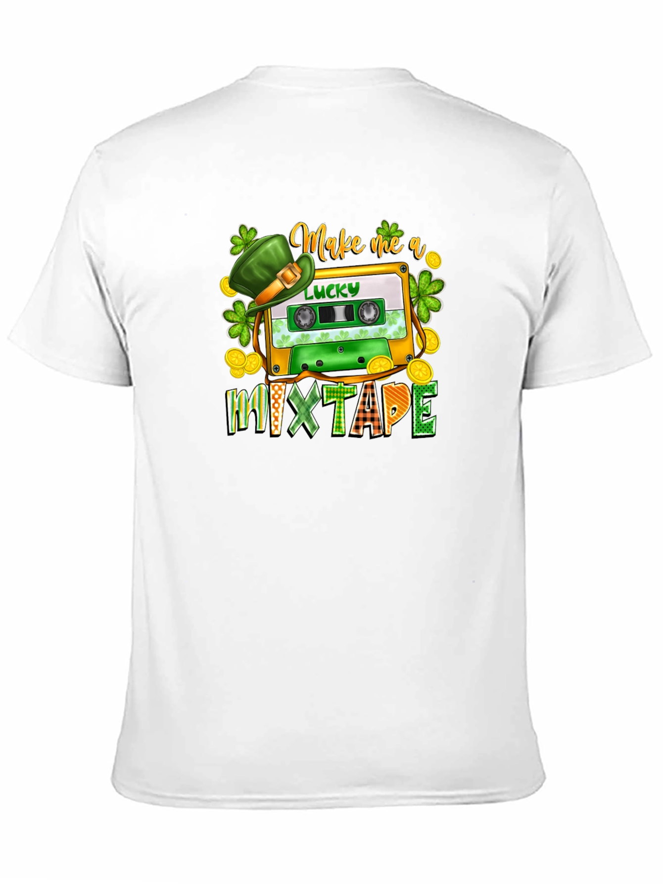 Lucky Mixtape St. Patricks Day Graphic T-Shirt