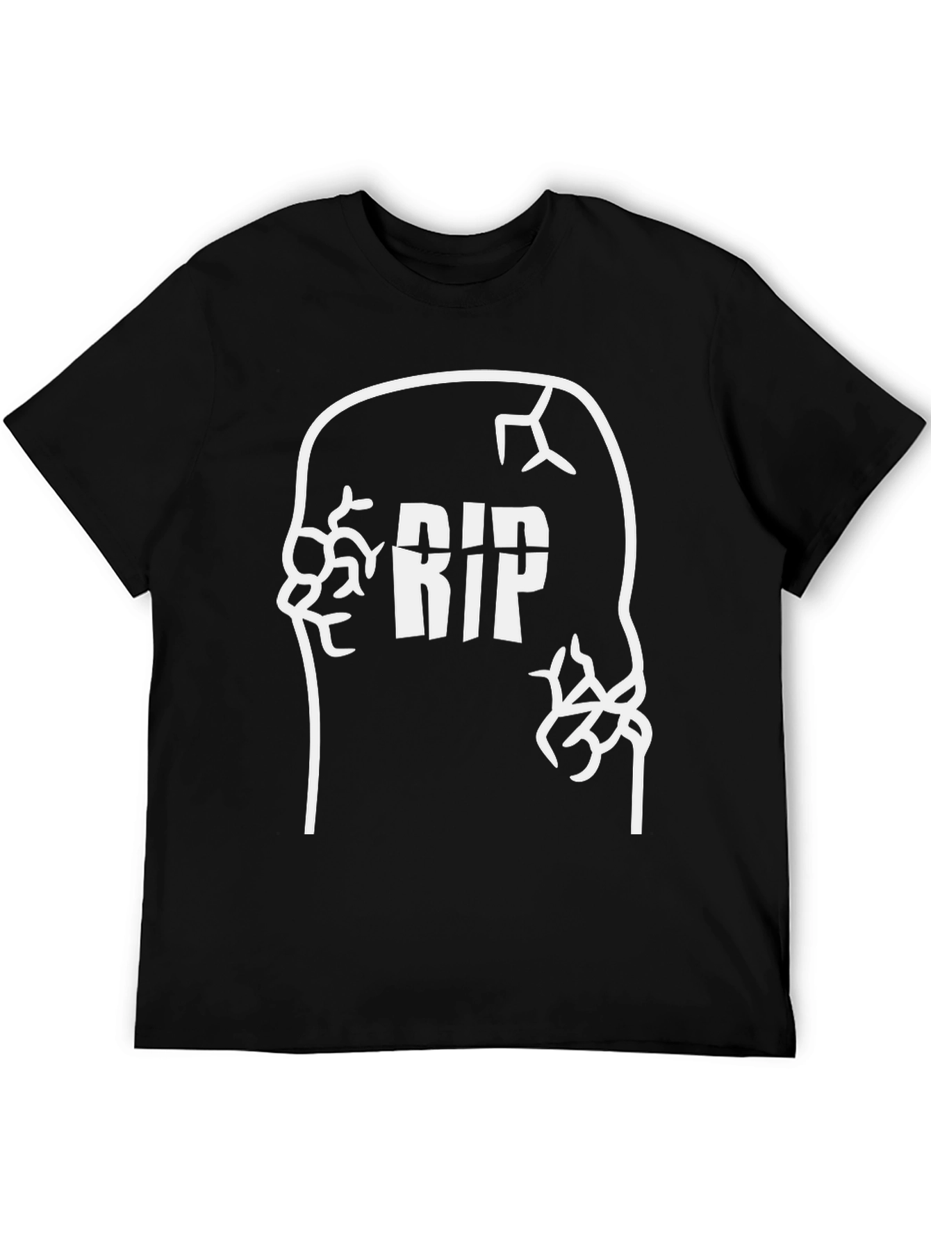 RIP Tombstone Graphic Tee - Spooky Halloween Shirt
