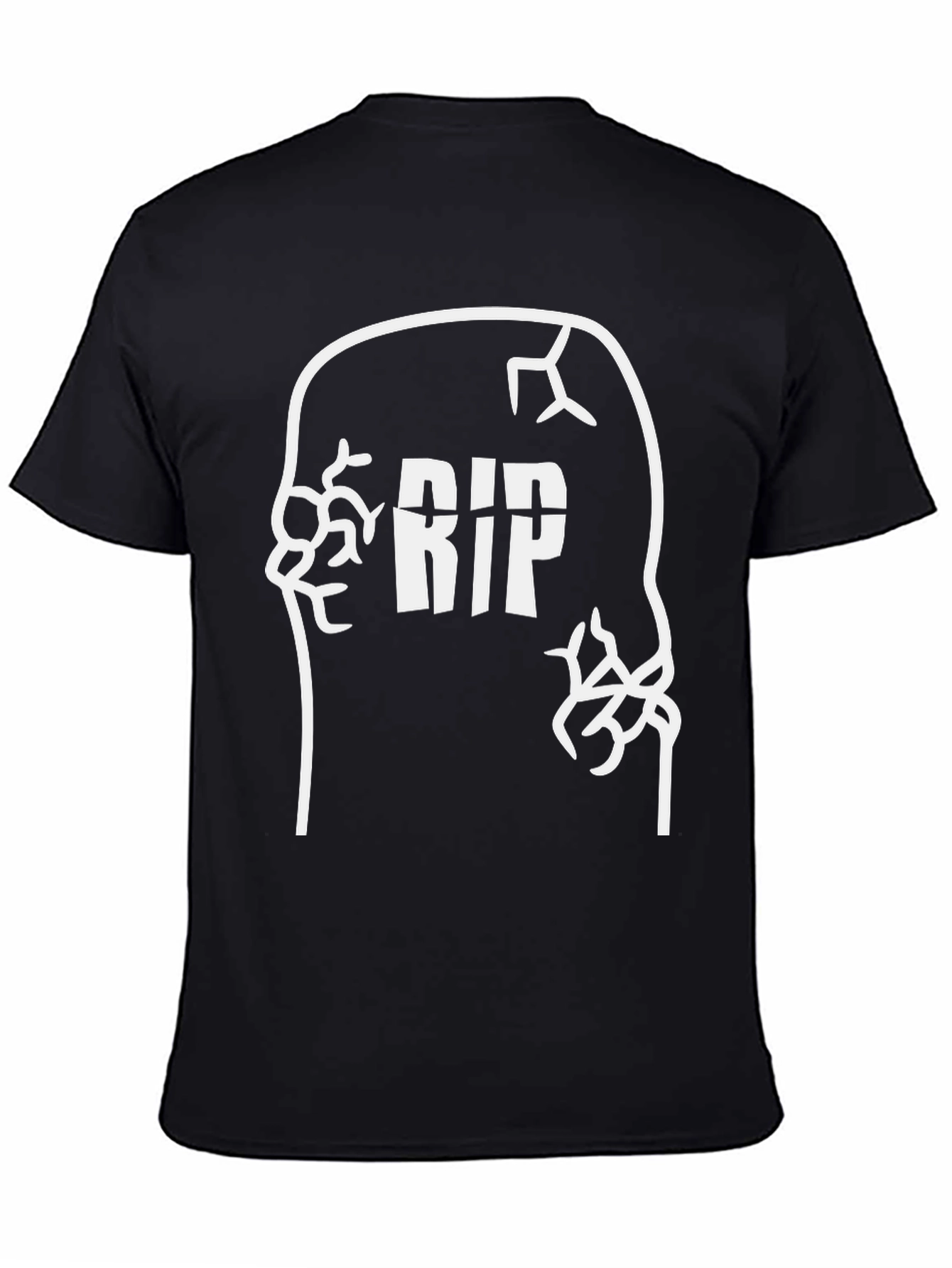 RIP Tombstone Graphic Tee - Spooky Halloween Shirt