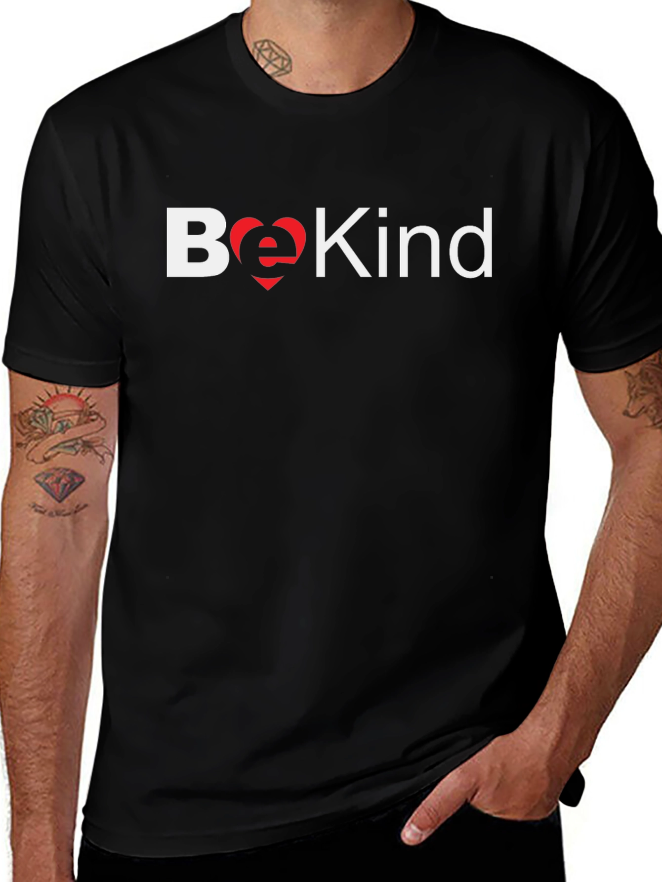 Be Kind T-Shirt - Heart Graphic Tee