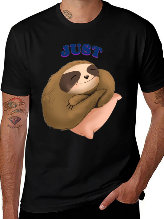 Cute Sloth T-Shirt - Just Slothin Around
