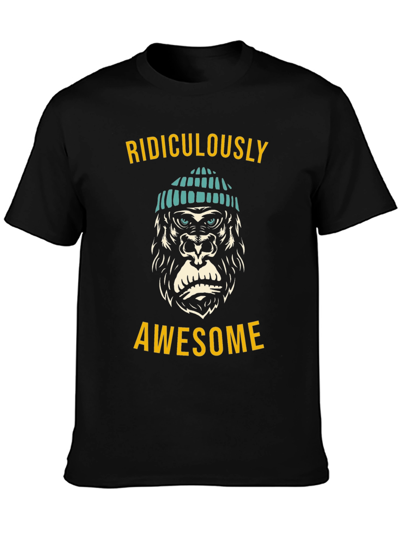 Ridiculously Awesome Gorilla Graphic Tee