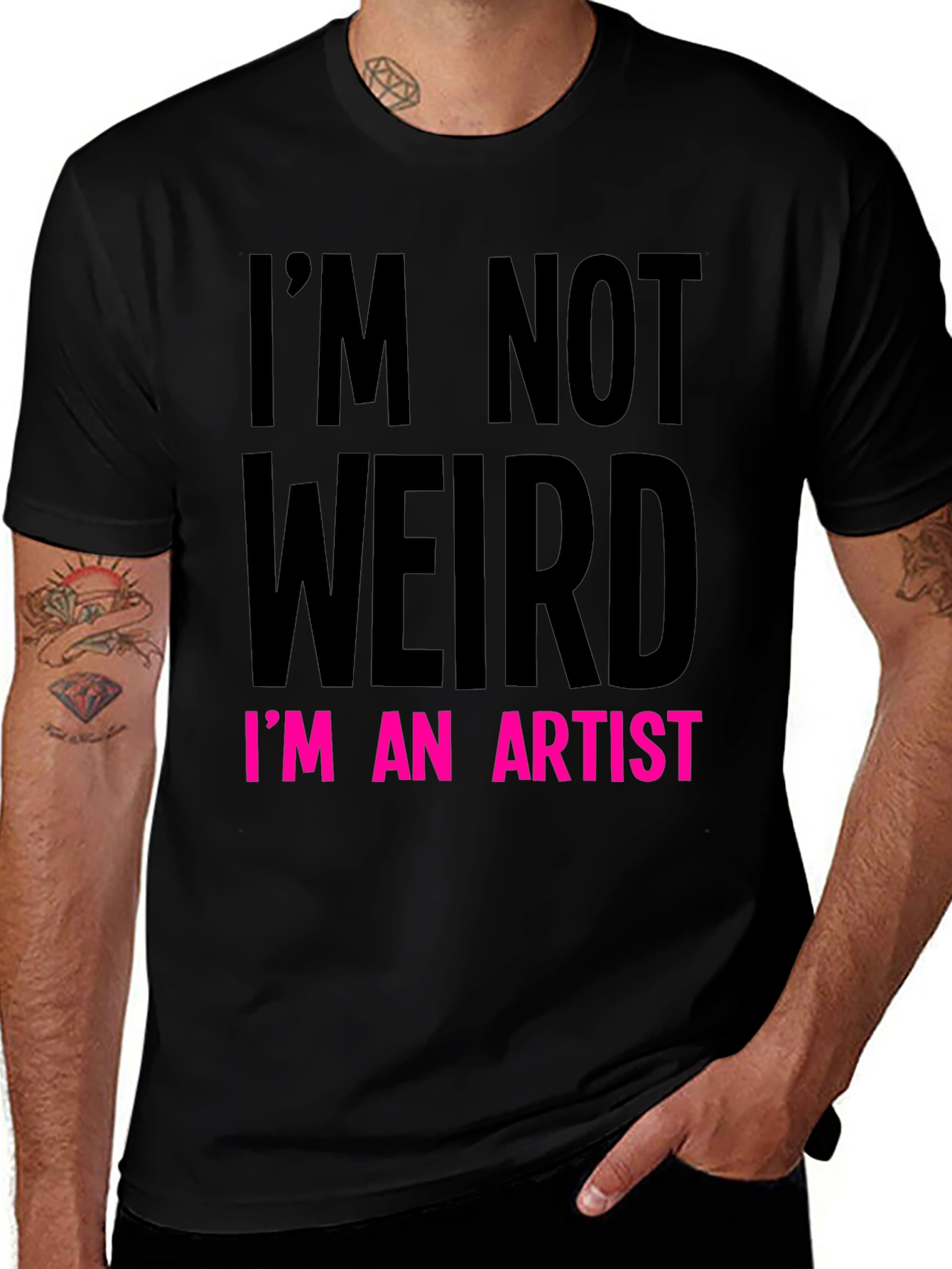 Im Not Weird Im An Artist T-Shirt