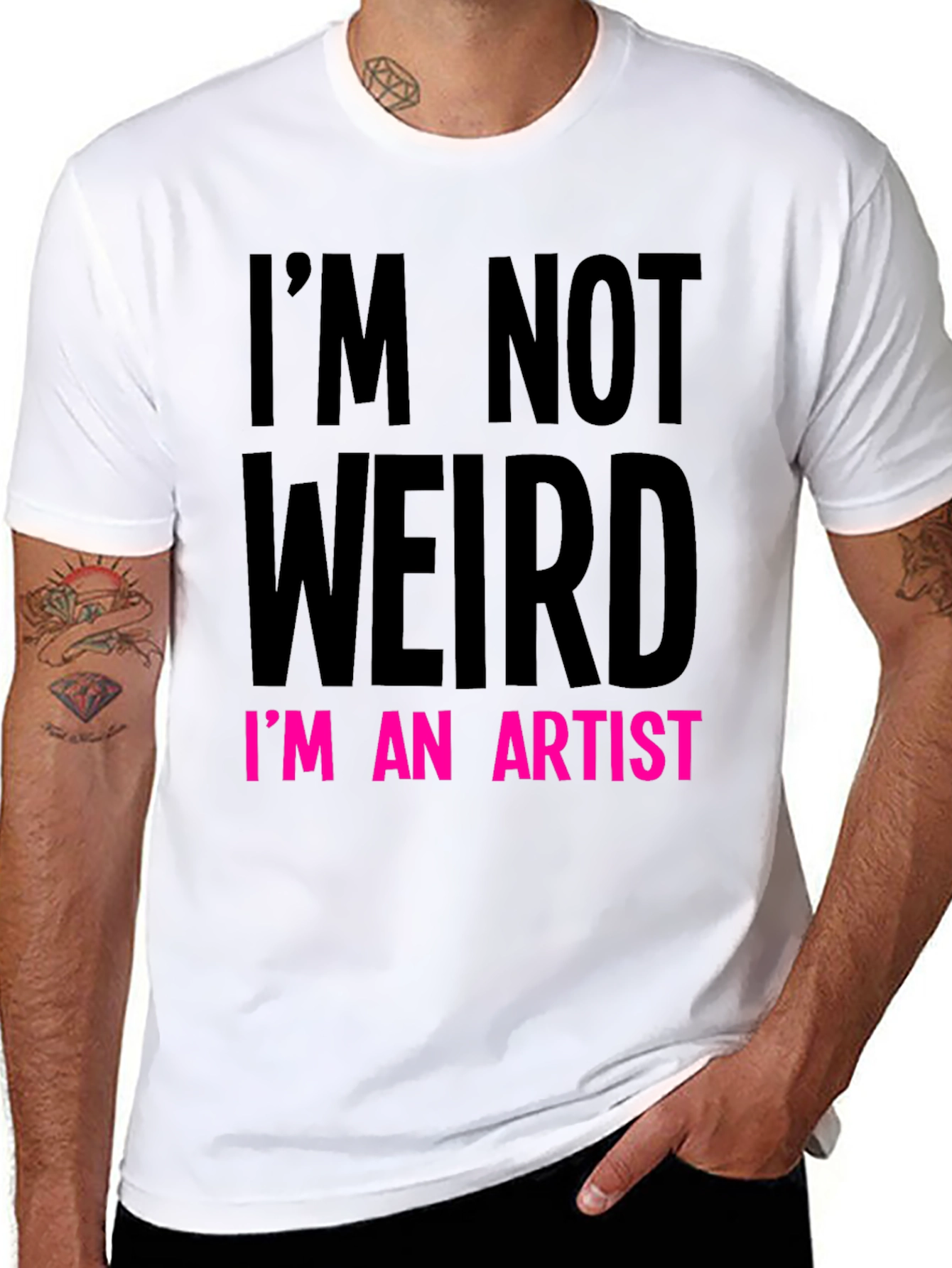 Im Not Weird Im An Artist T-Shirt