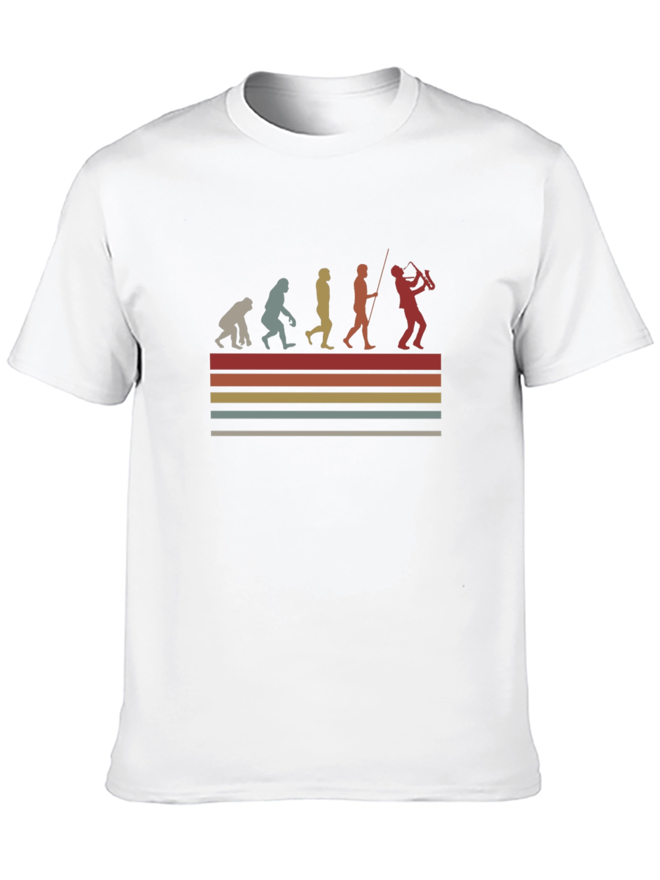 Evolution of Saxophonist T-Shirt