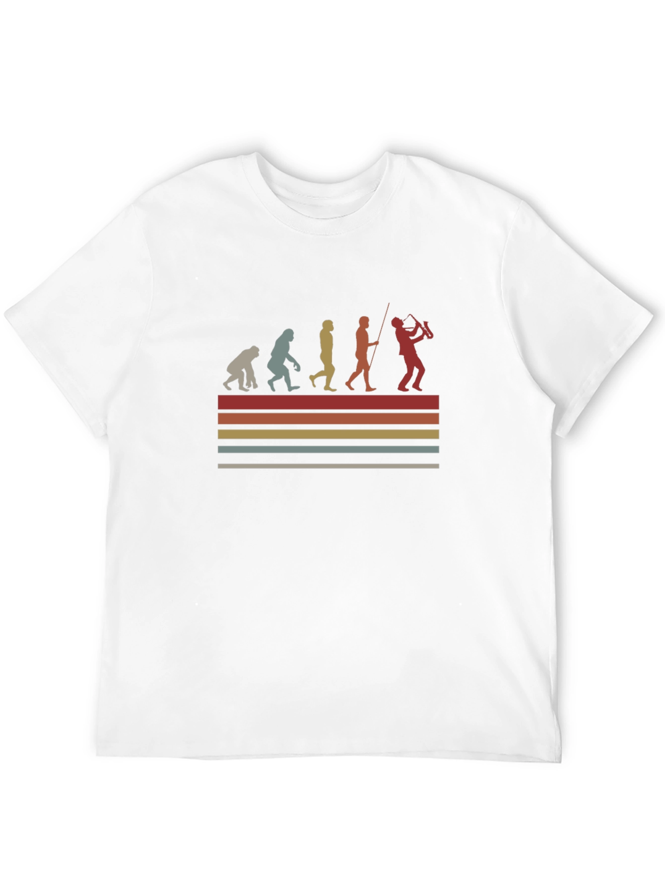 Evolution of Saxophonist T-Shirt