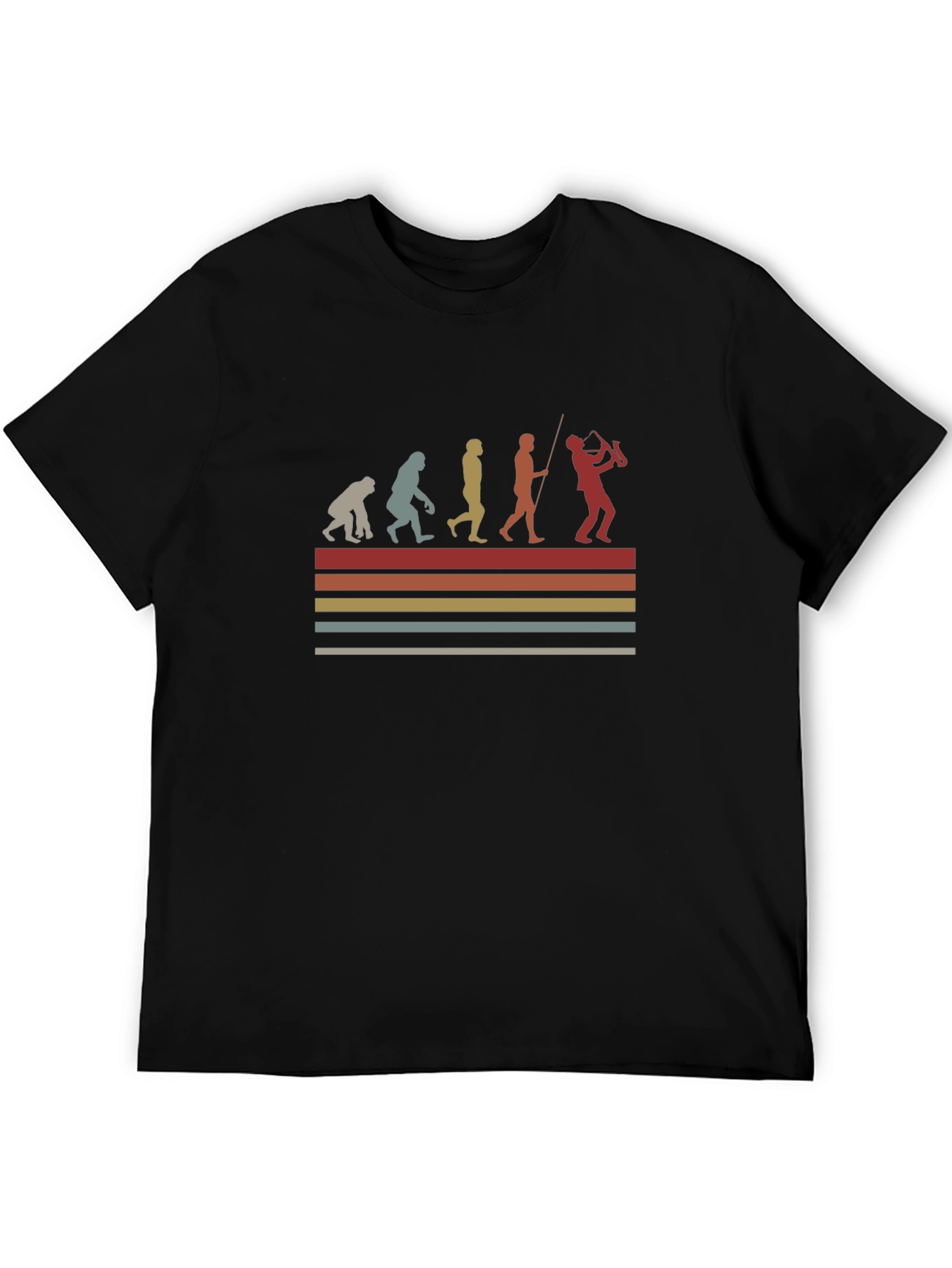 Evolution of Saxophonist T-Shirt