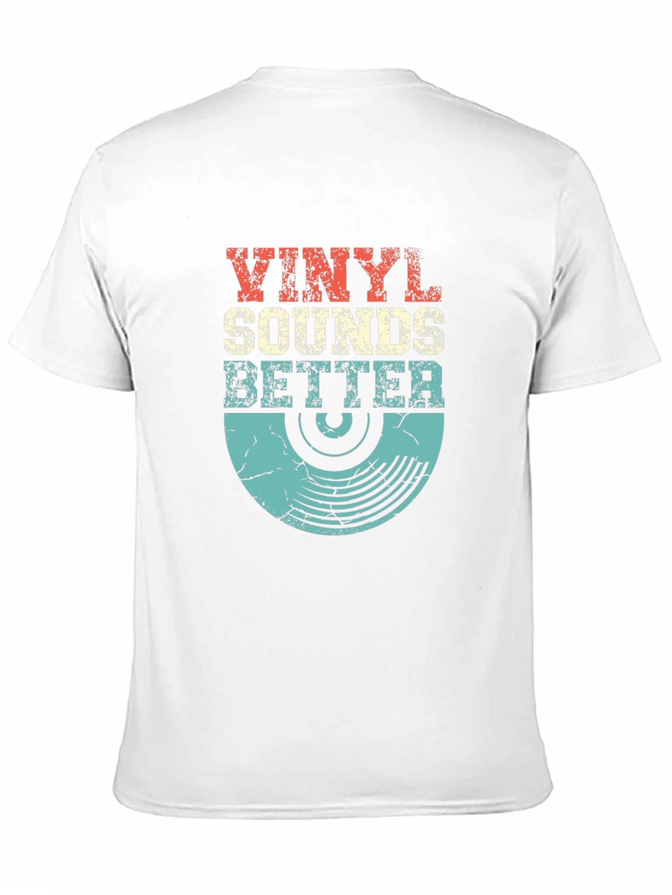 Vinyl Sounds Better Retro Graphic Tee
