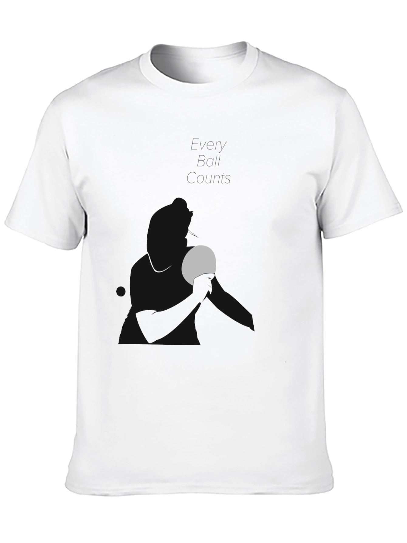 Minimalist Moon Graphic Black T-Shirt