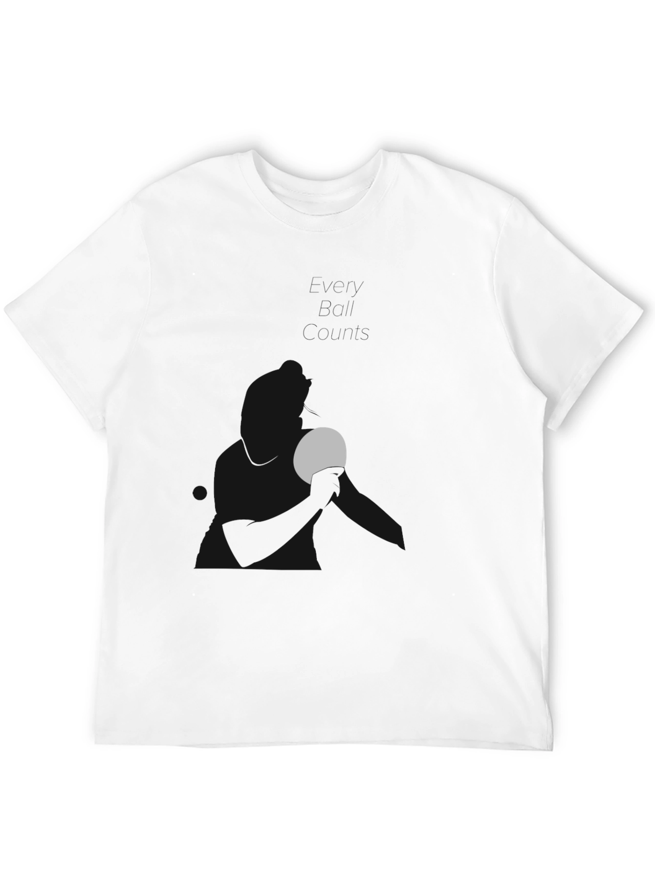 Minimalist Moon Graphic Black T-Shirt