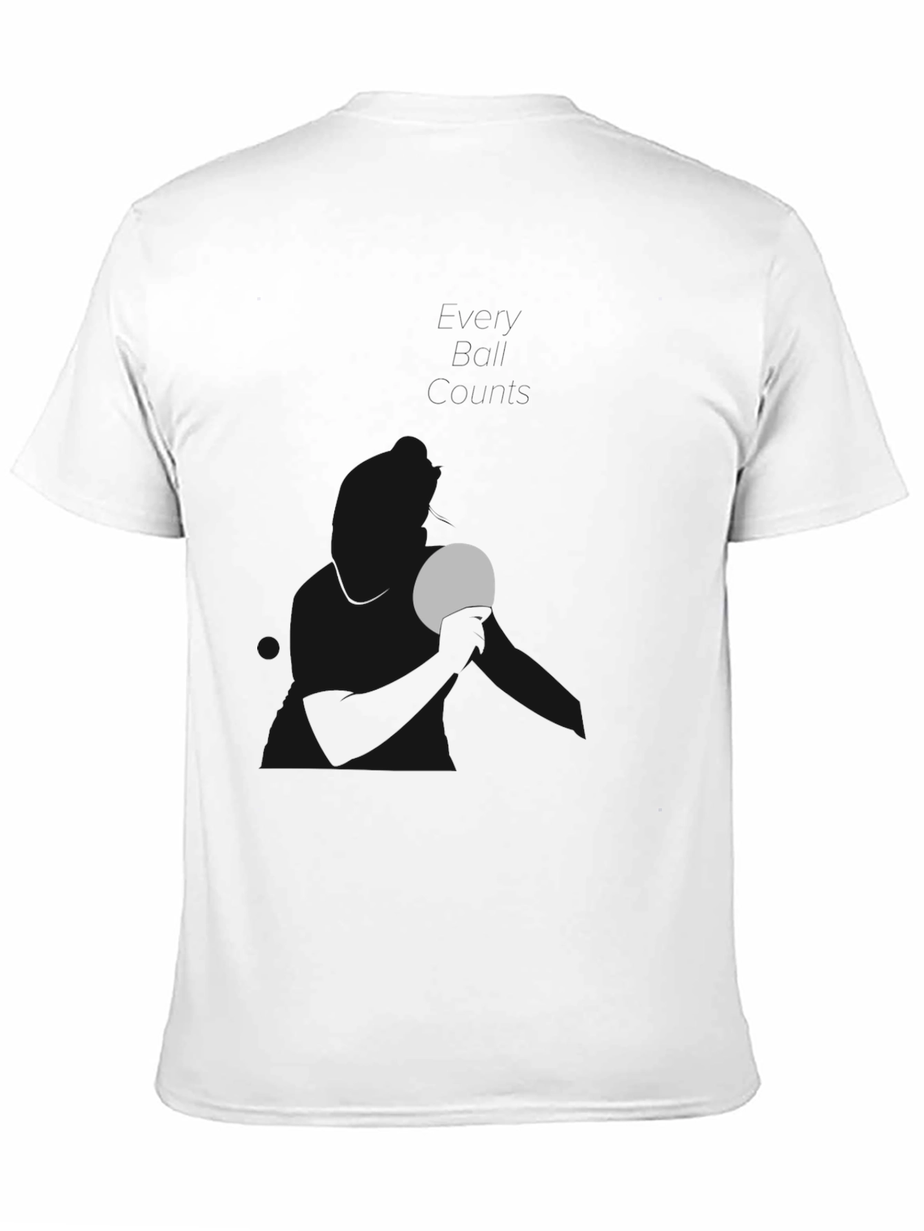 Minimalist Moon Graphic Black T-Shirt