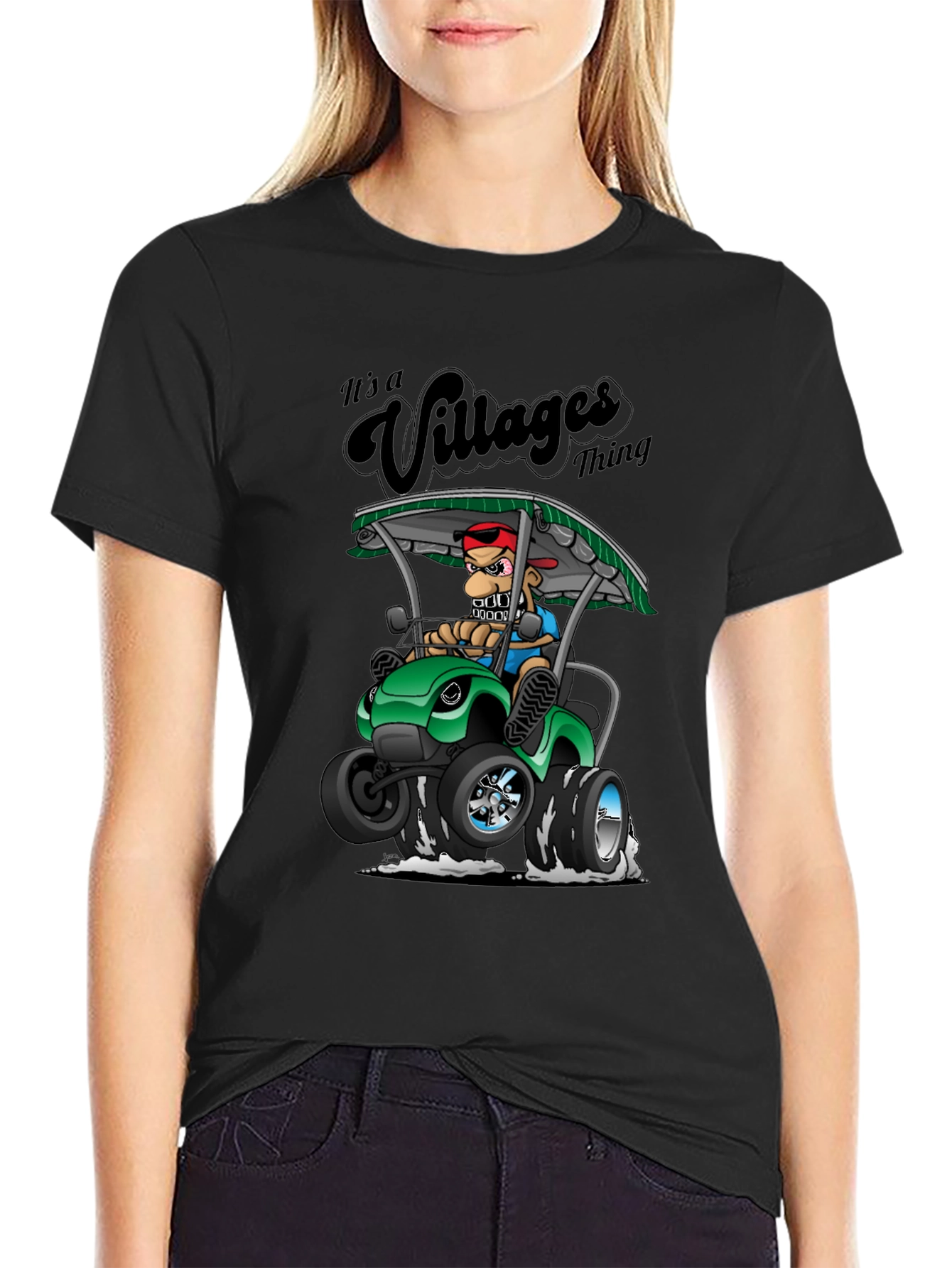 Villages Thing Cartoon T-Shirt