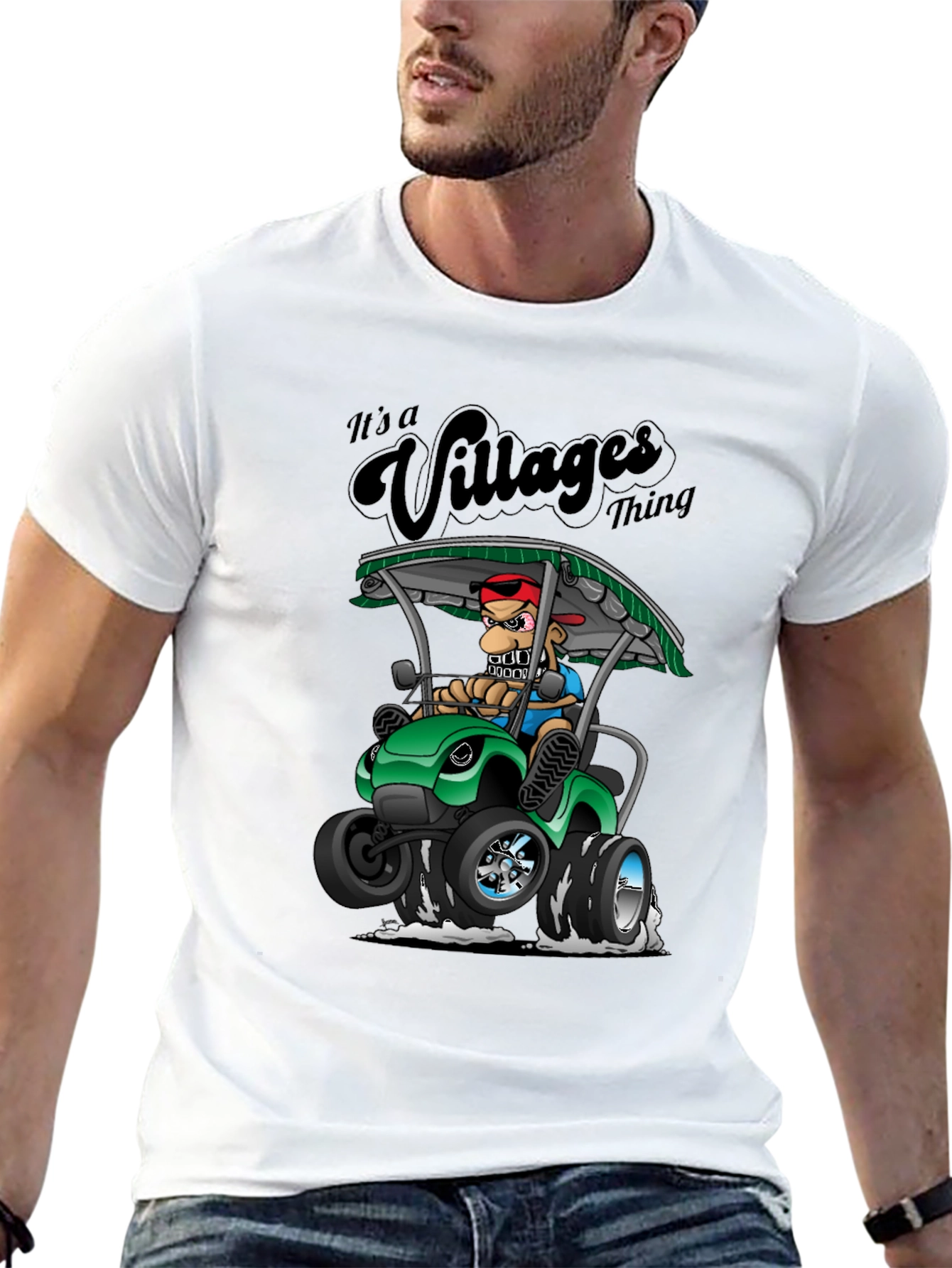 Villages Thing Cartoon T-Shirt
