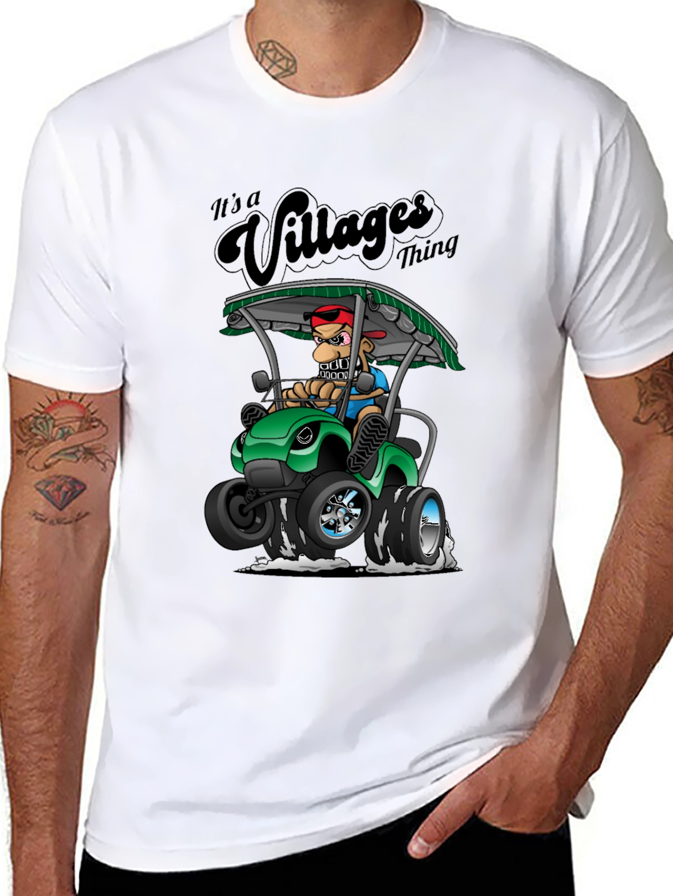 Villages Thing Cartoon T-Shirt