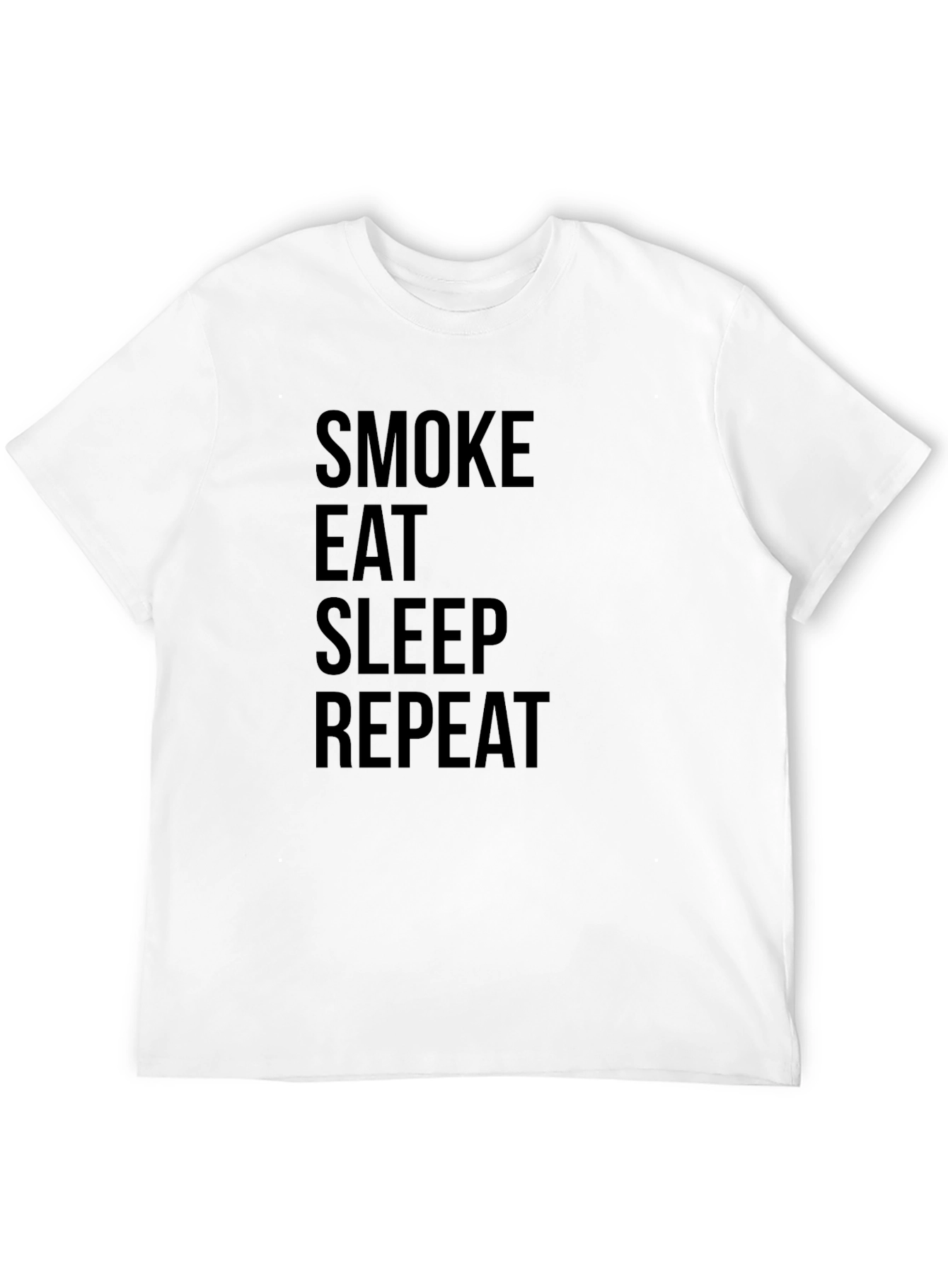 Smoke Eat Sleep Repeat Graphic Tee