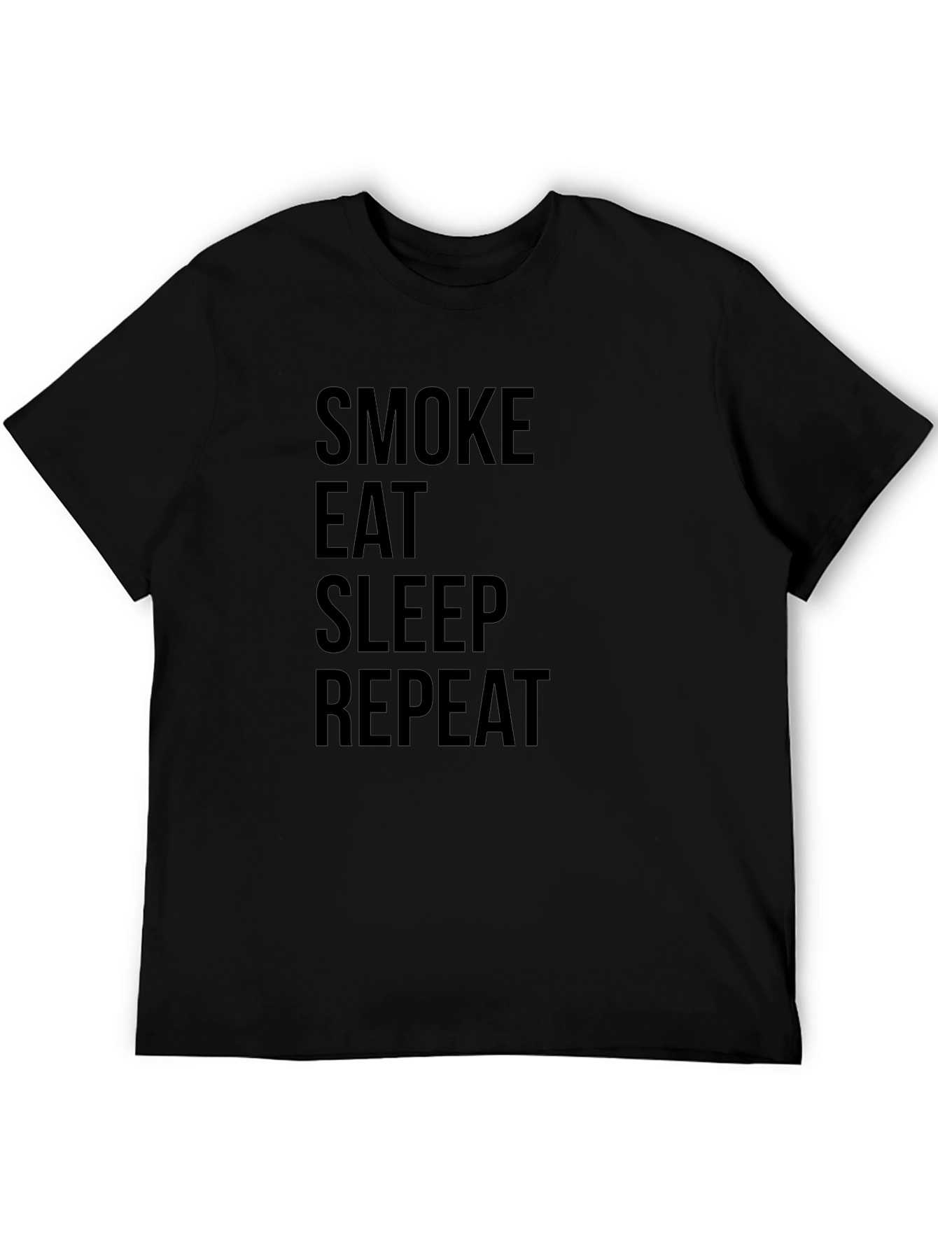 Smoke Eat Sleep Repeat Graphic Tee