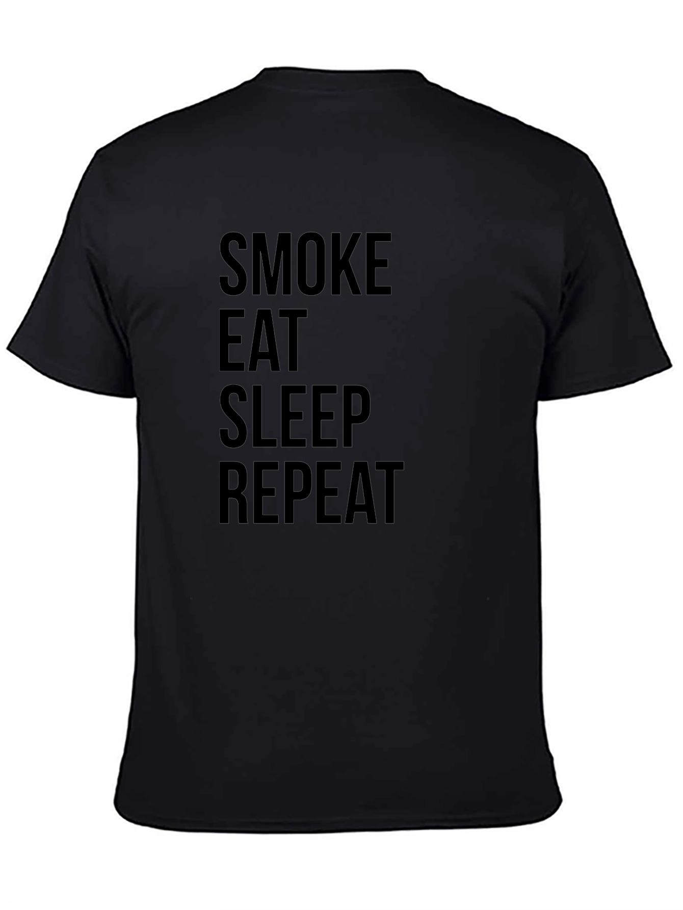 Smoke Eat Sleep Repeat Graphic Tee