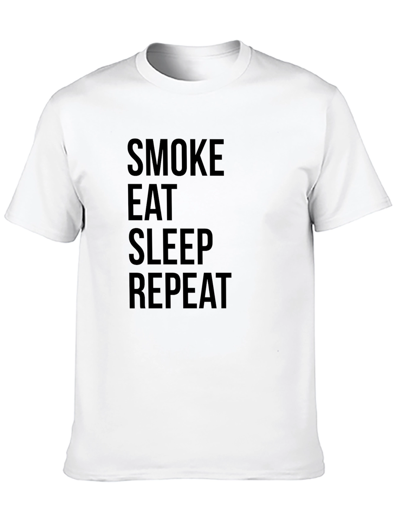 Smoke Eat Sleep Repeat Graphic Tee
