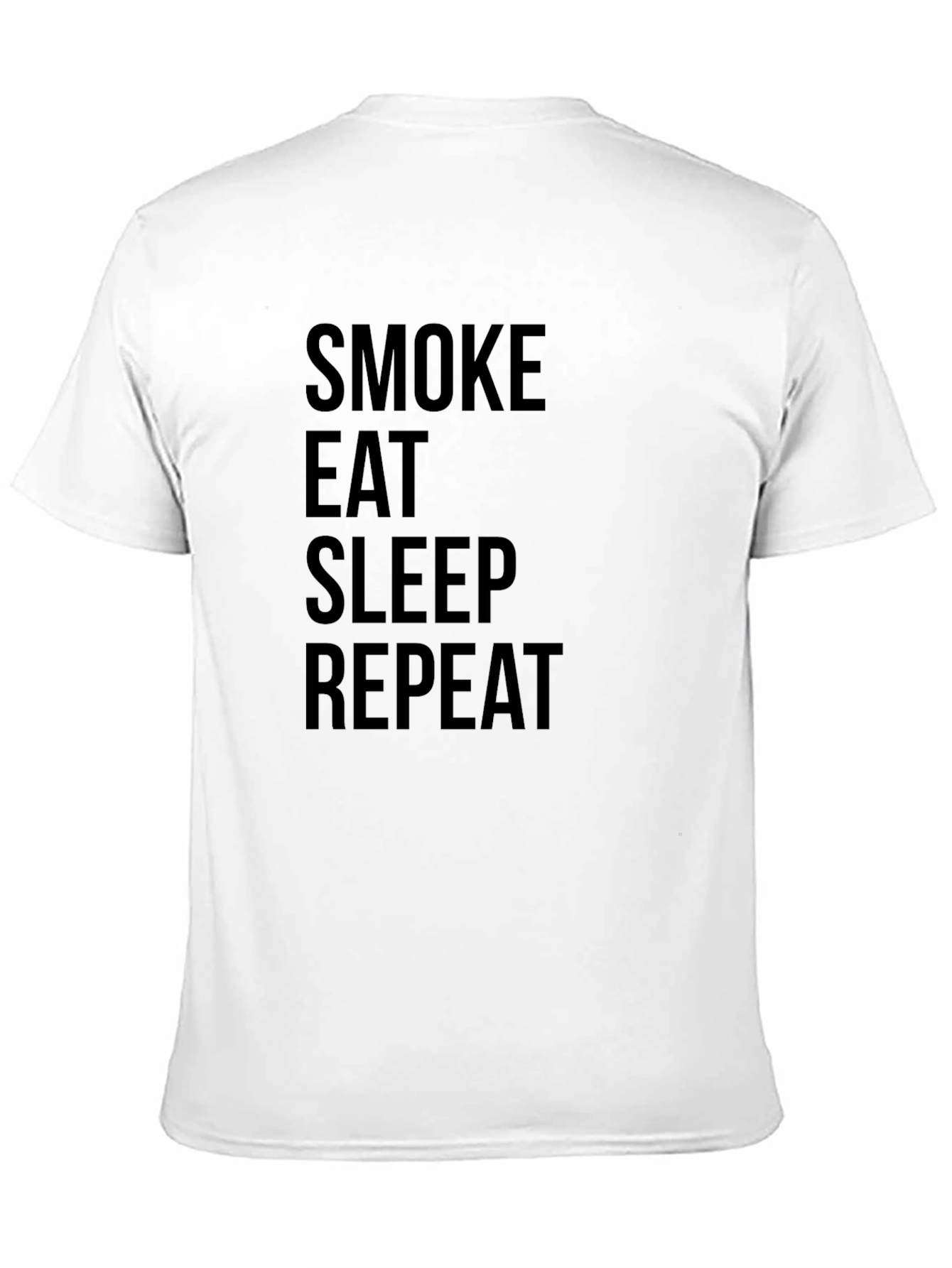 Smoke Eat Sleep Repeat Graphic Tee