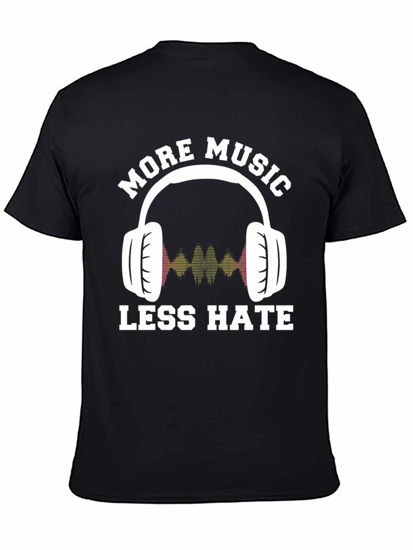 More Music Less Hate Graphic Tee