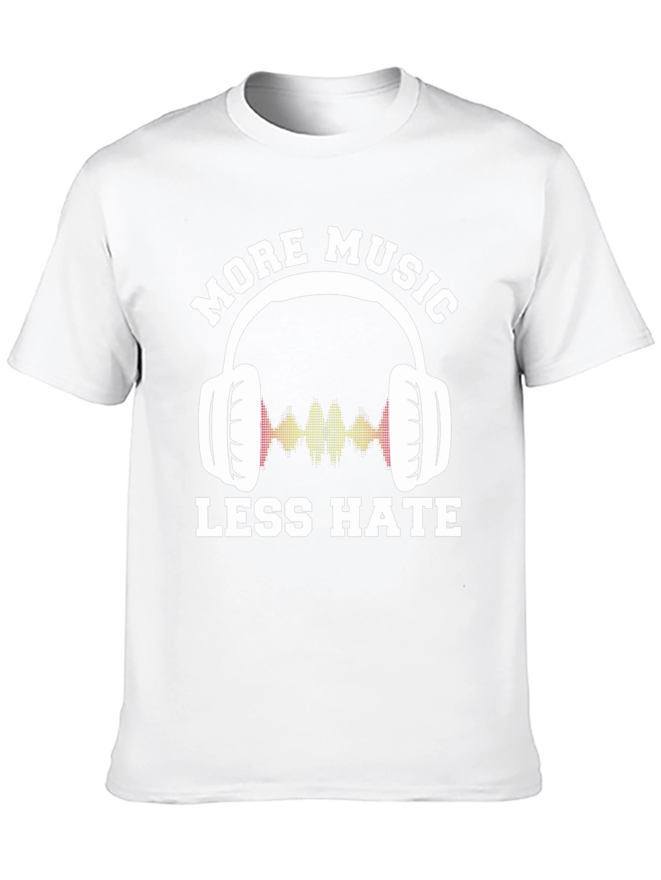 More Music Less Hate Graphic Tee