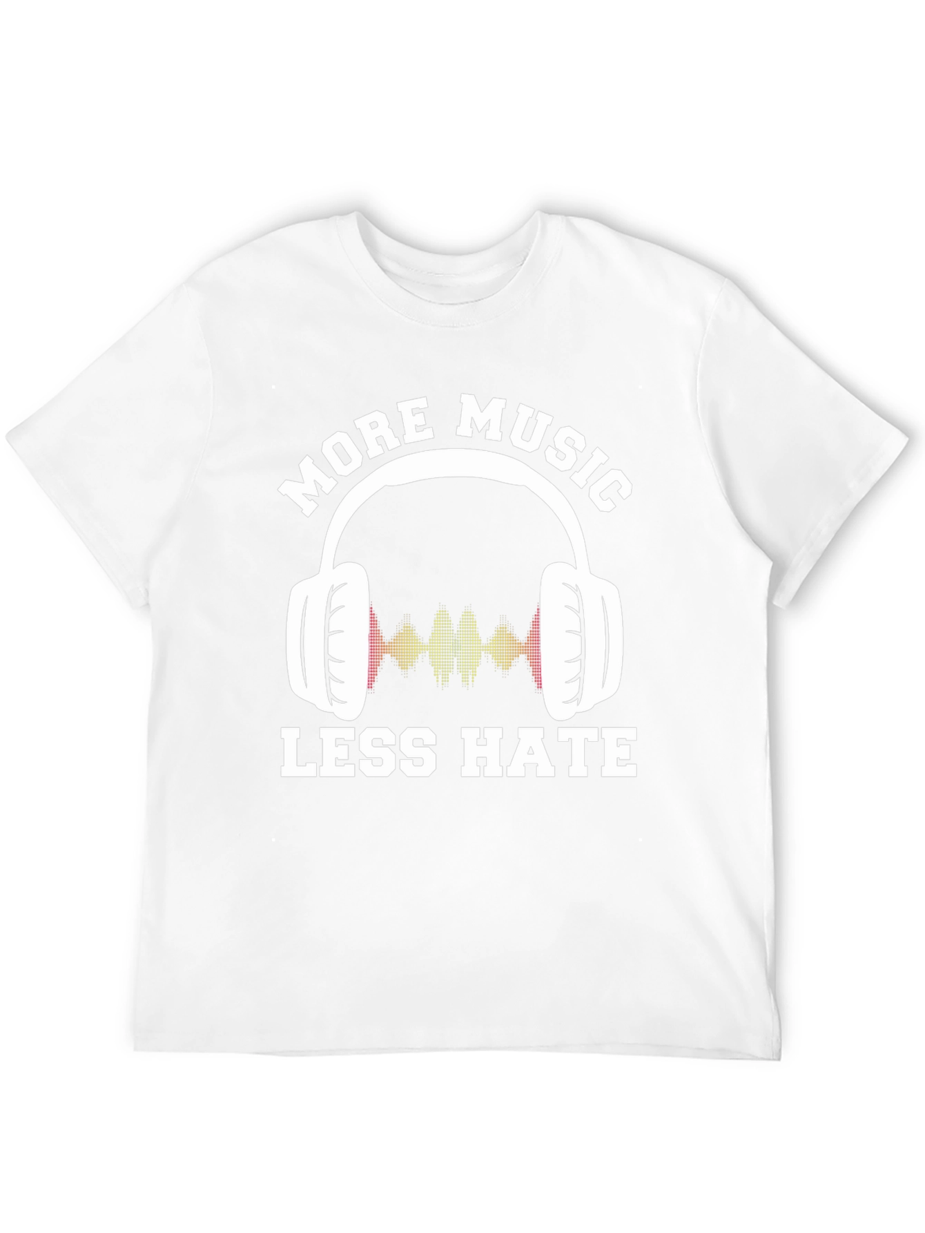 More Music Less Hate Graphic Tee