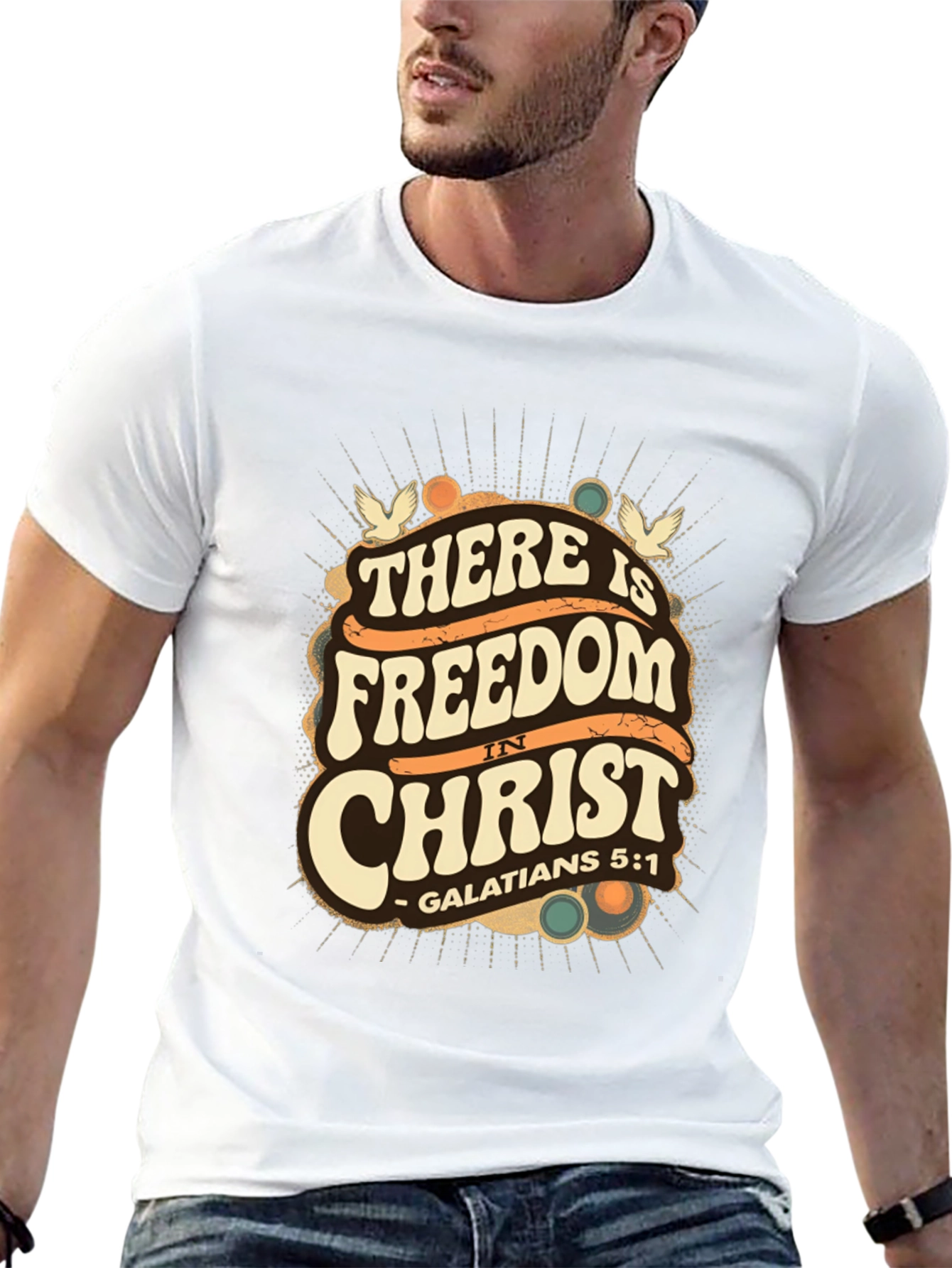 There is Freedom in Christ T-Shirt