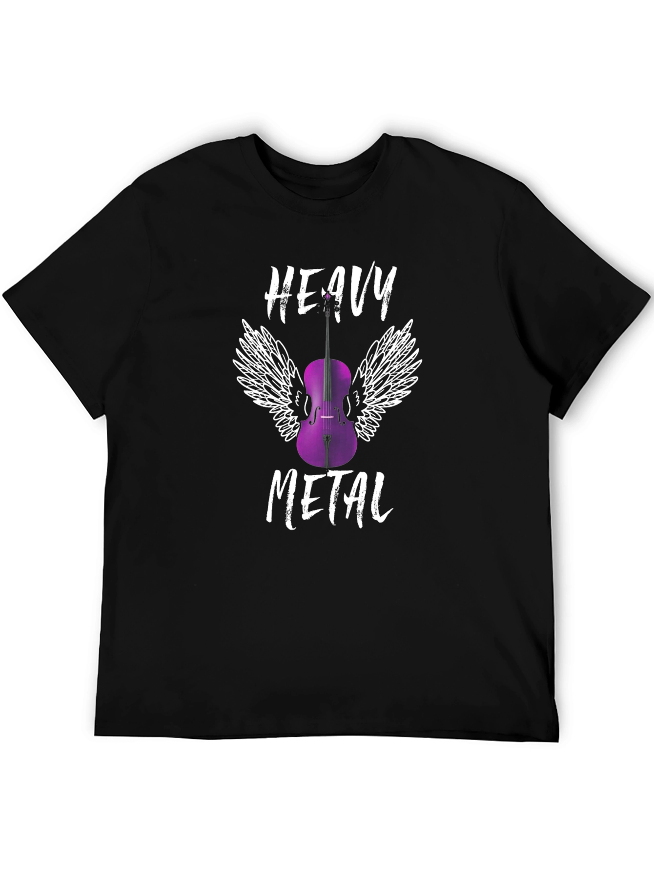Heavy Metal Cello T-Shirt - Musician Gift