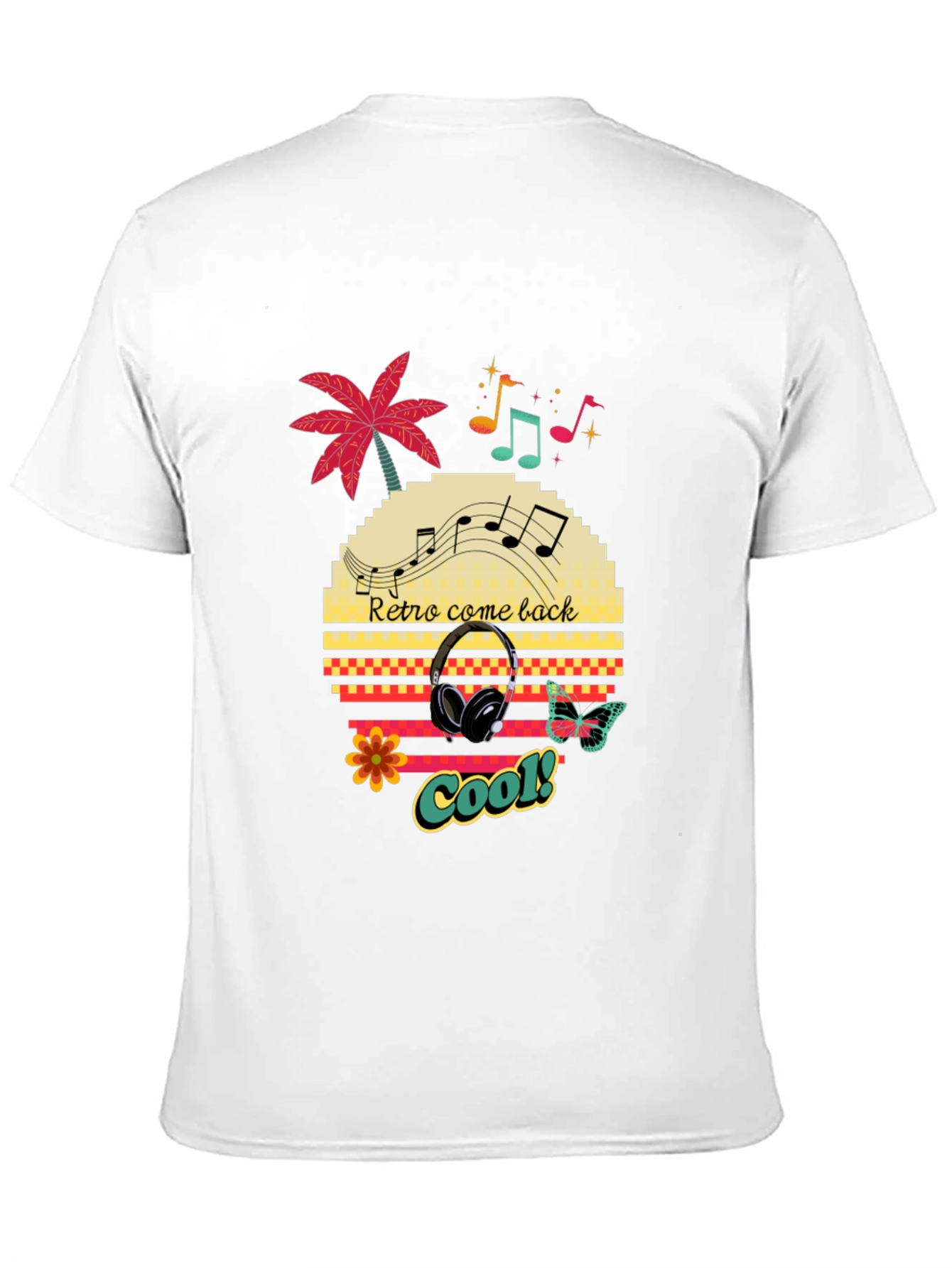 Retro Comeback Graphic T-Shirt - Cool Design