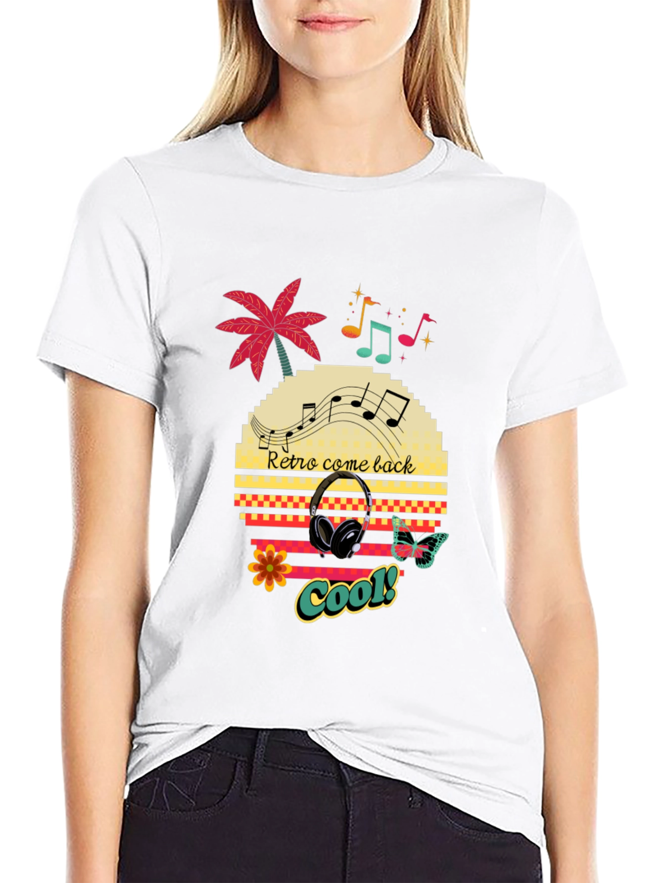 Retro Comeback Graphic T-Shirt - Cool Design
