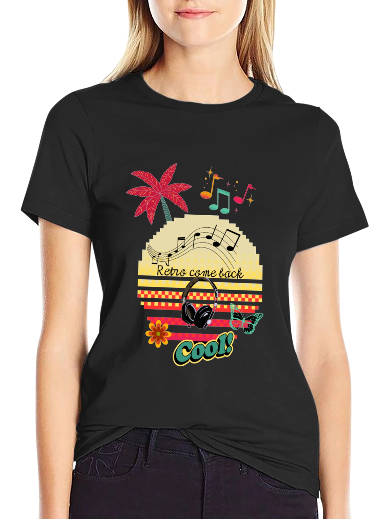 Retro Comeback Graphic T-Shirt - Cool Design