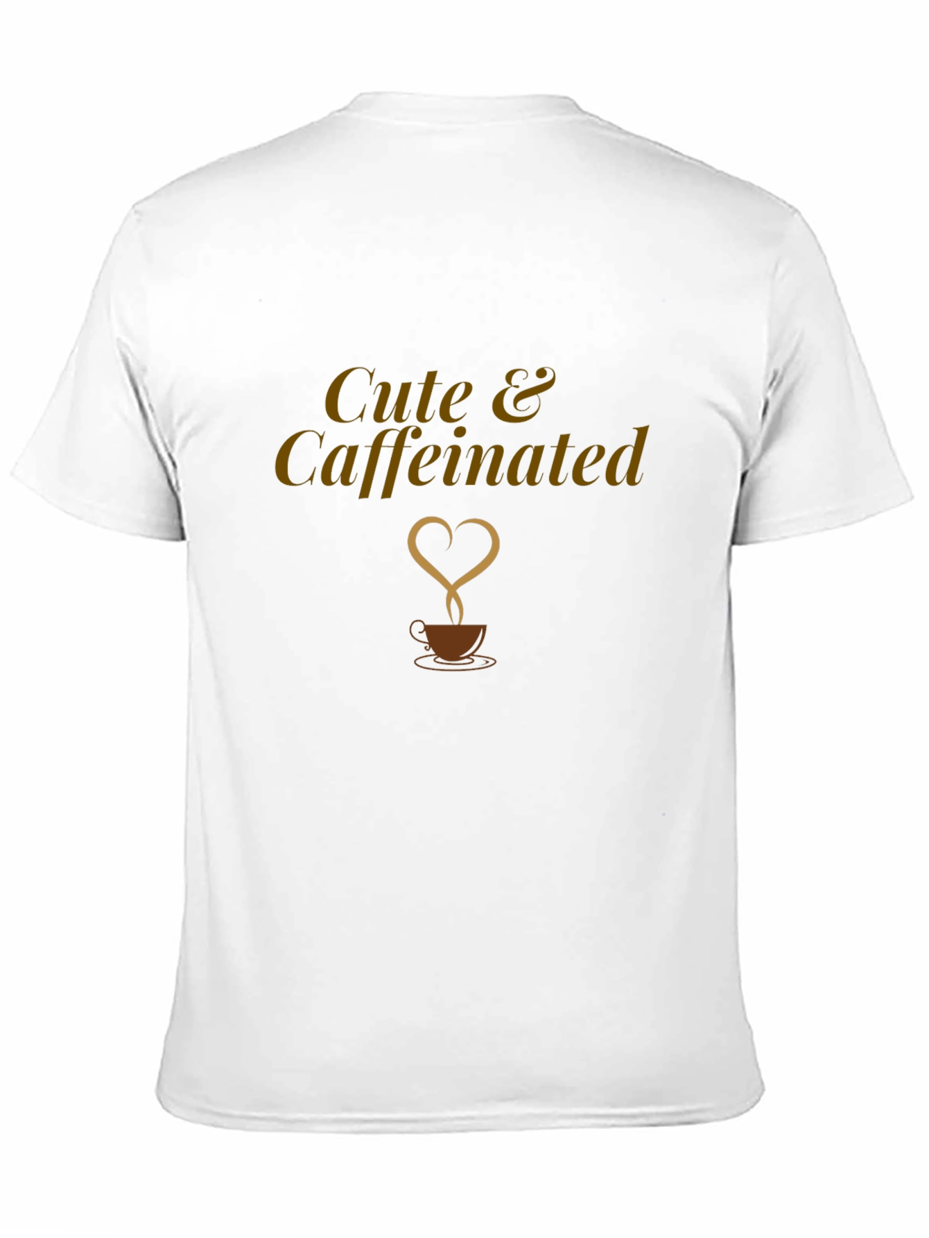 Cute & Caffeinated Black T-Shirt