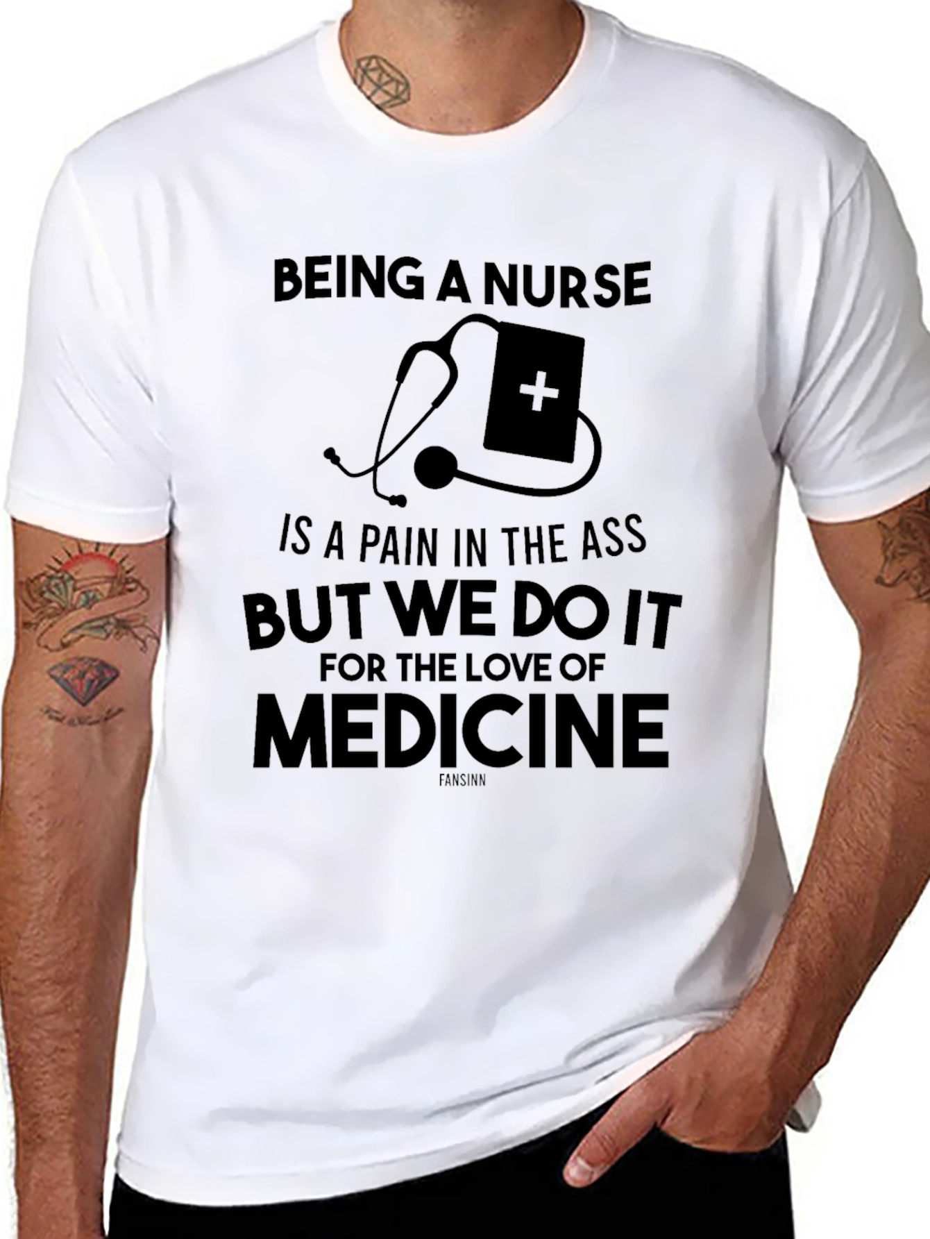 Being a Nurse T-Shirt - Love of Medicine