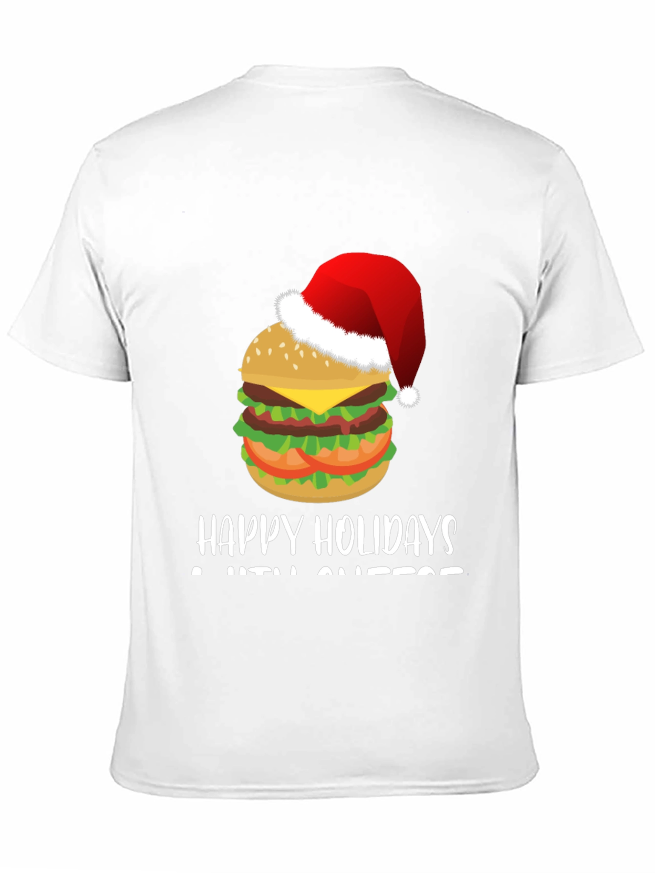 Festive Holiday Cheeseburger T-Shirt