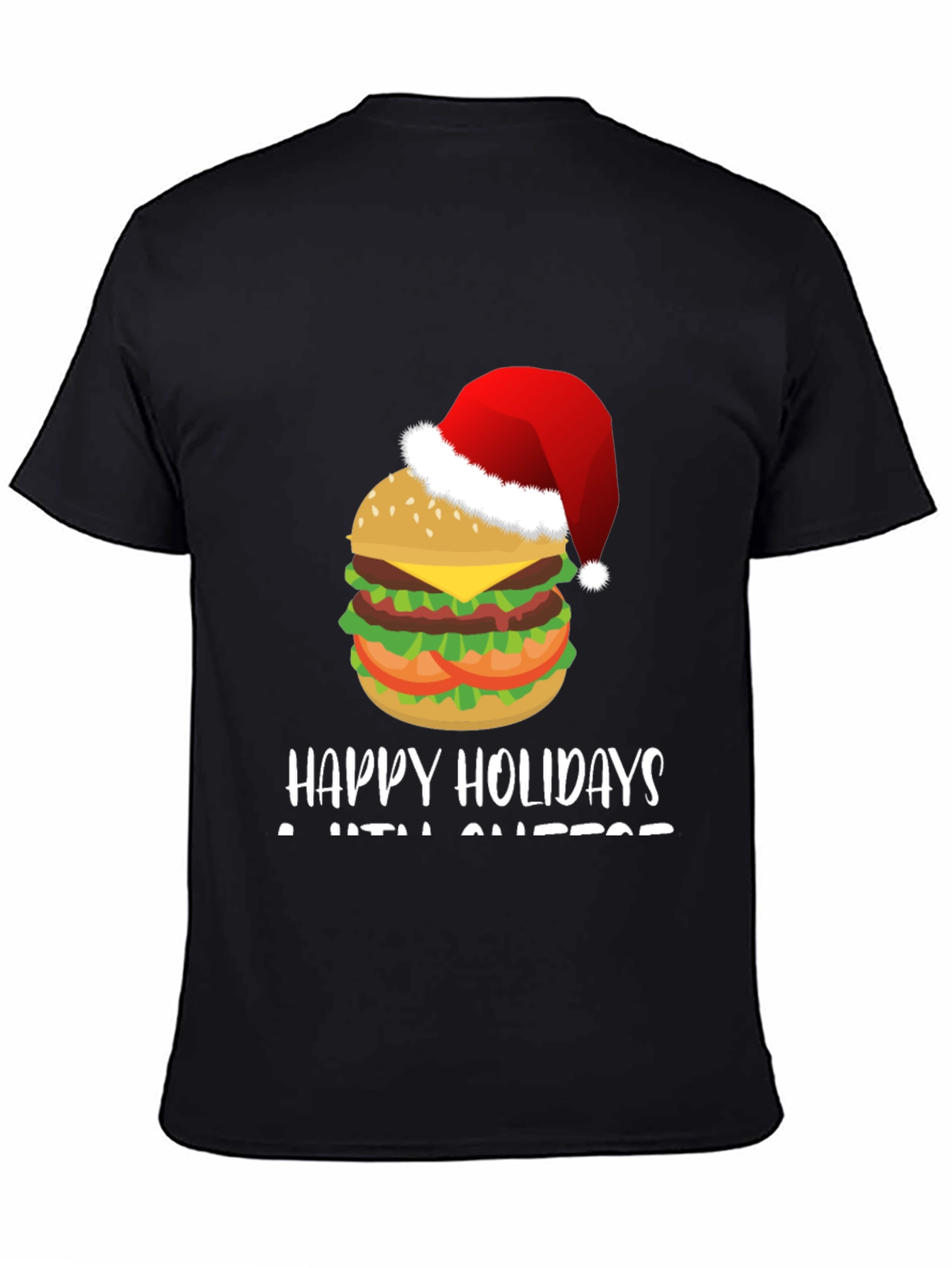 Festive Holiday Cheeseburger T-Shirt