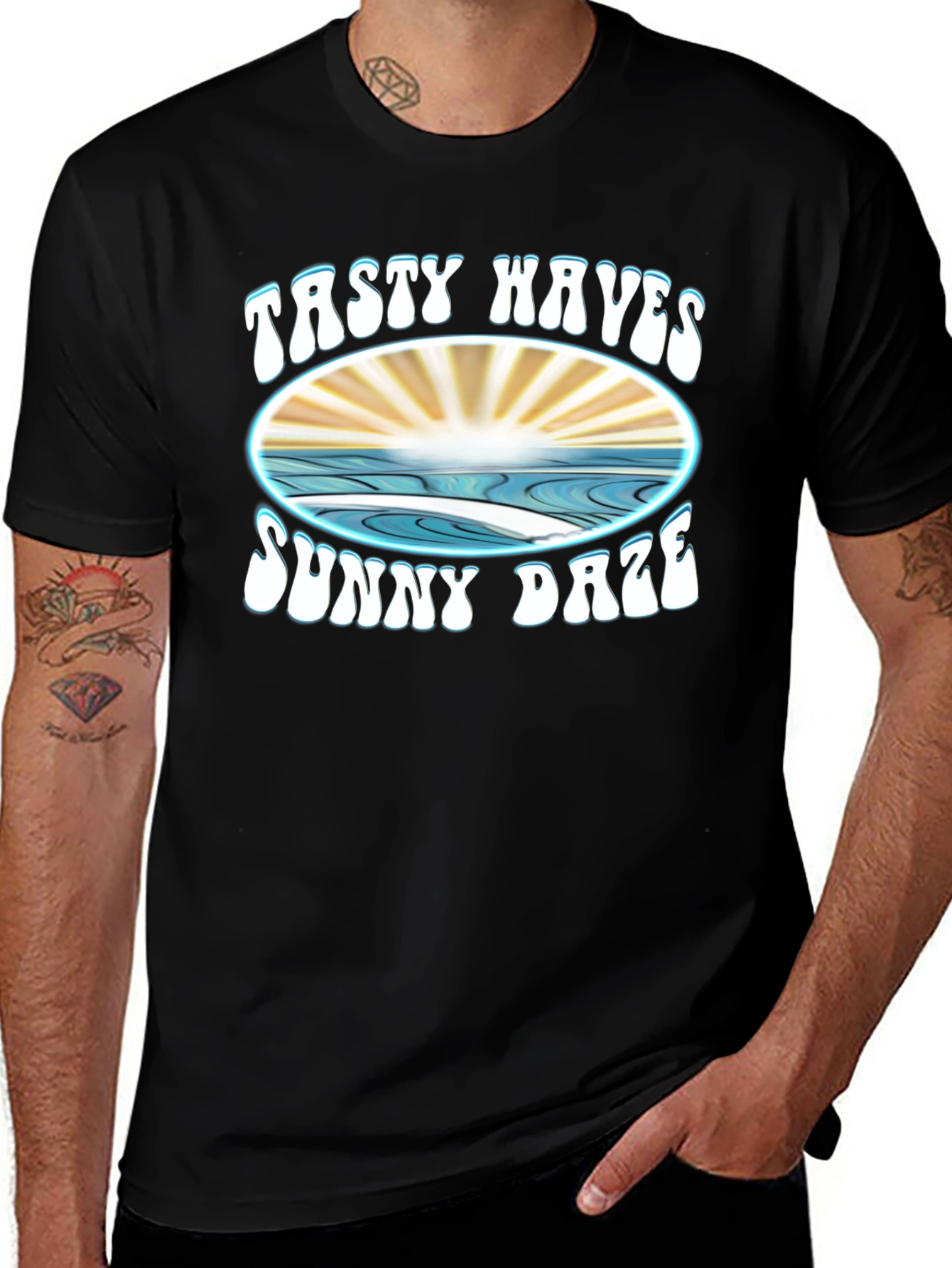 Tasty Waves Sunny Daze Graphic Tee